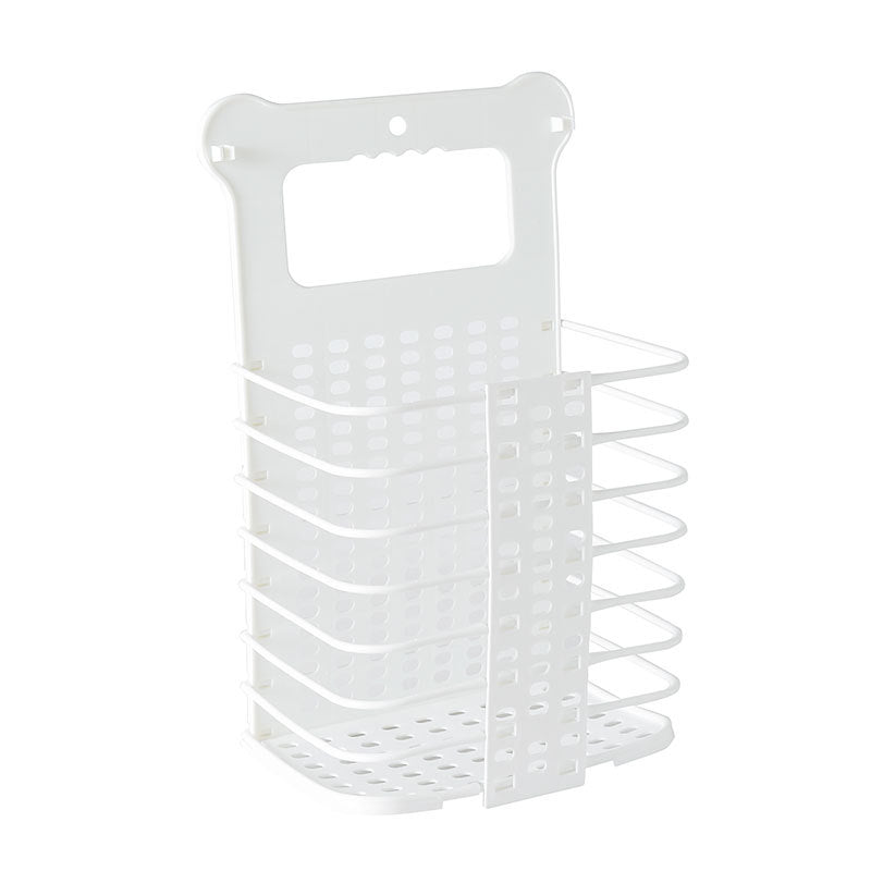 Foldable Laundry Storage Basket With Handle Dirty Cloth Organizer Basket