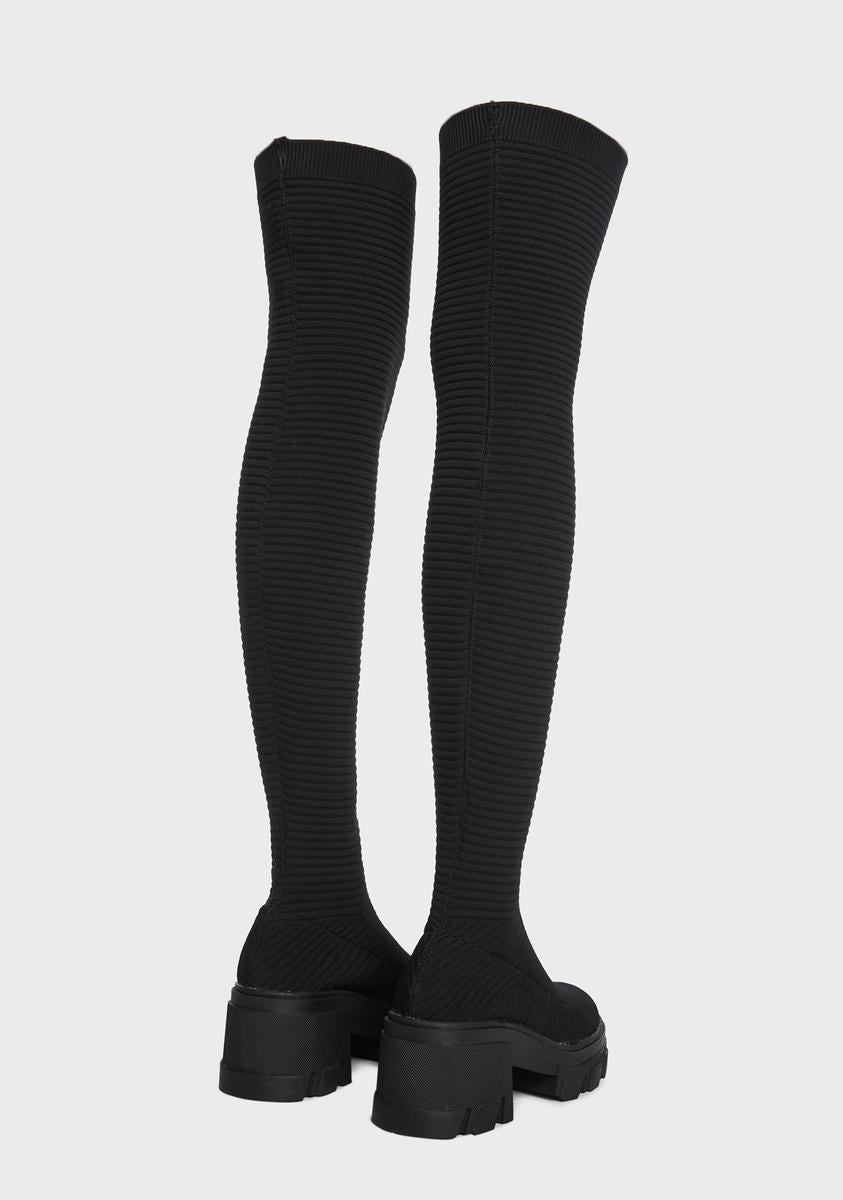 Forever A Spy Thigh High Boots