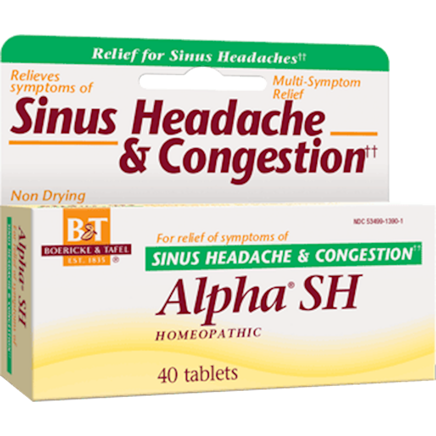 Boericke & Tafel Alpha SH 40 tabs