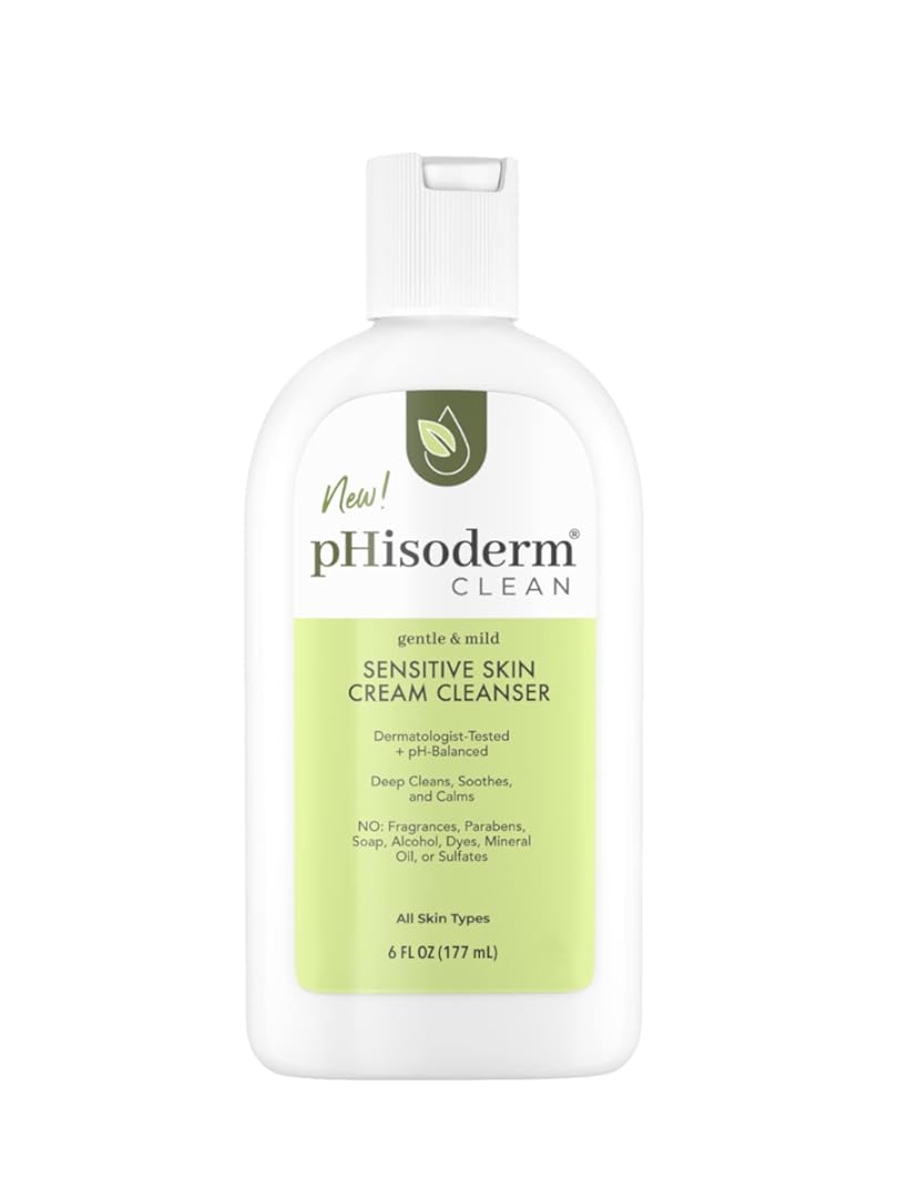 pHisoderm¨ Clean Sensitive Skin Cream Cleanser Ð 6 Fl Oz