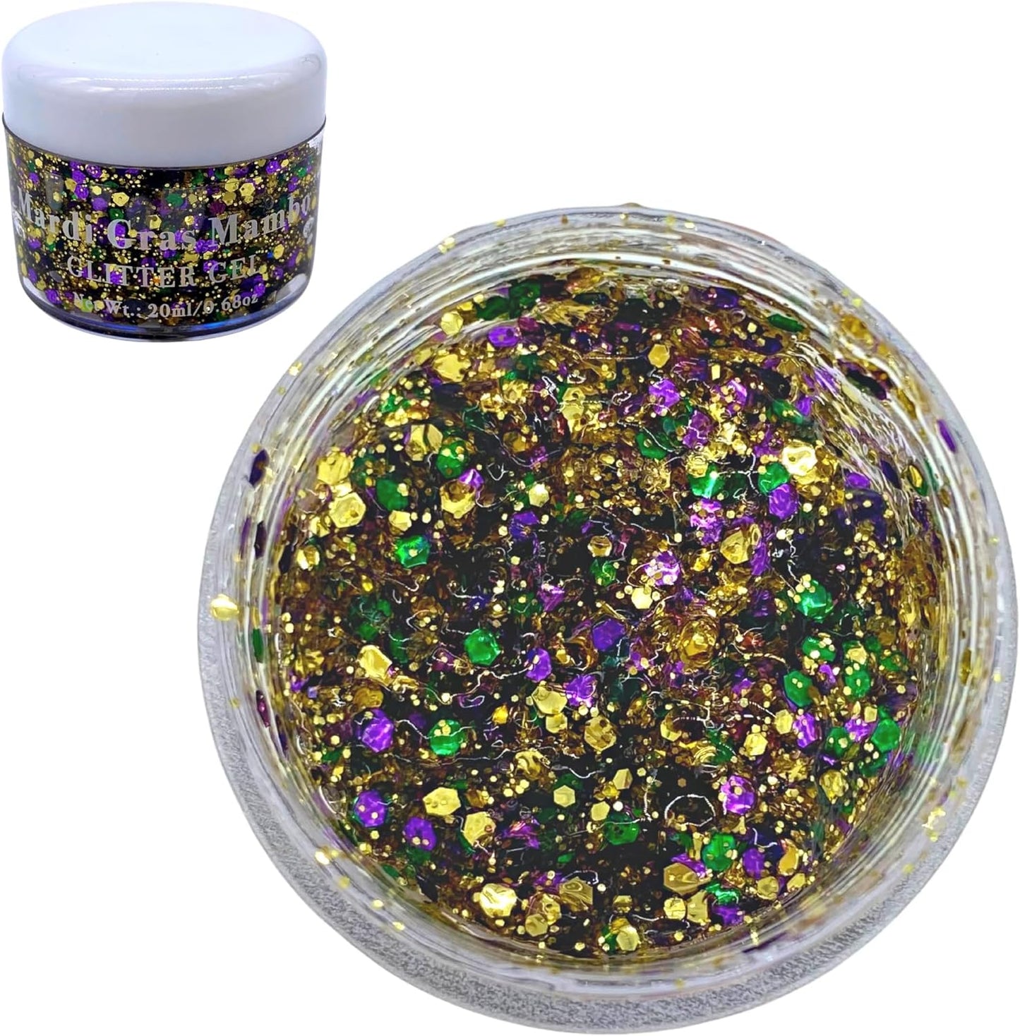 Mardi Gras Mambo Glitter Gel (Each)