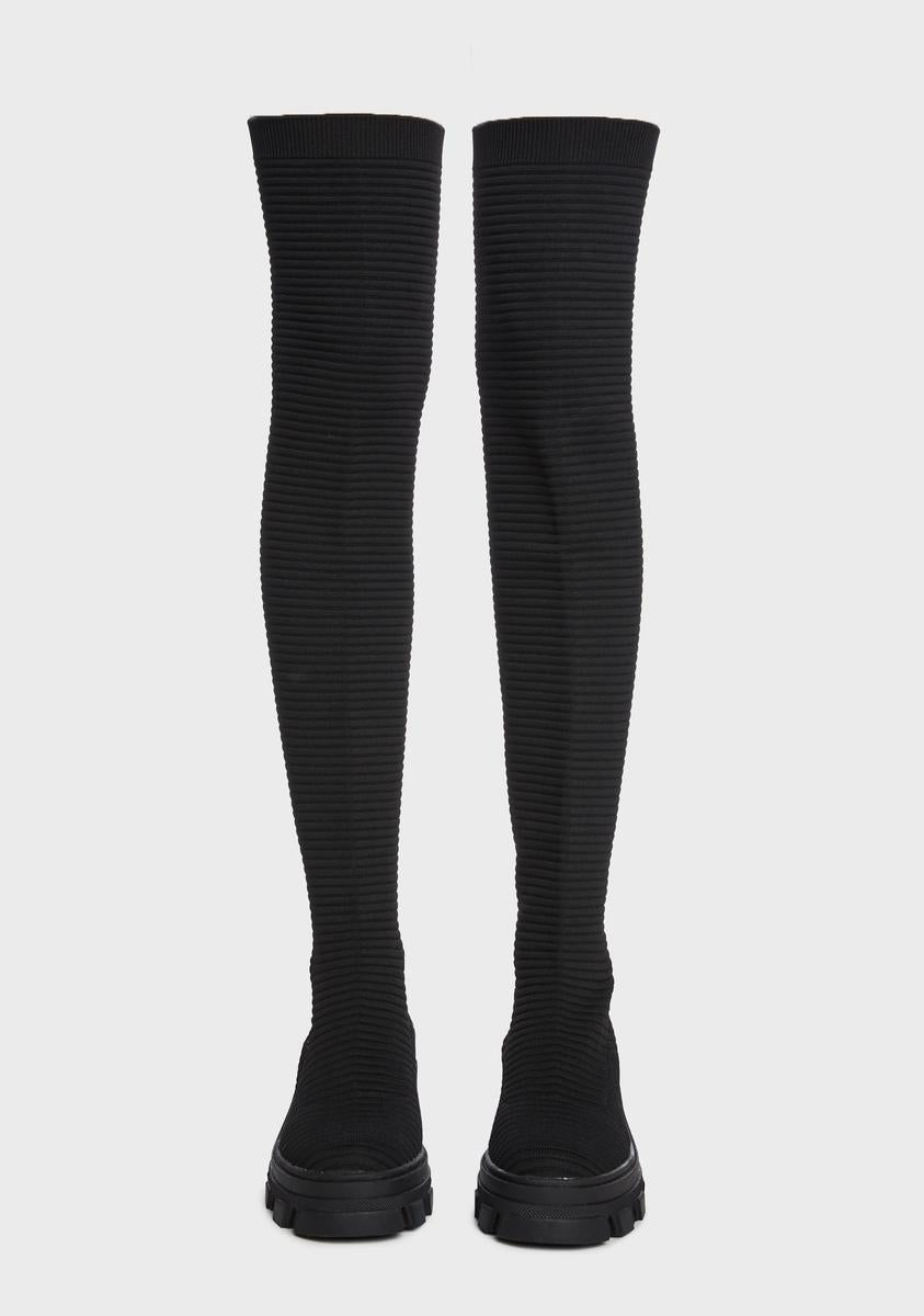 Forever A Spy Thigh High Boots