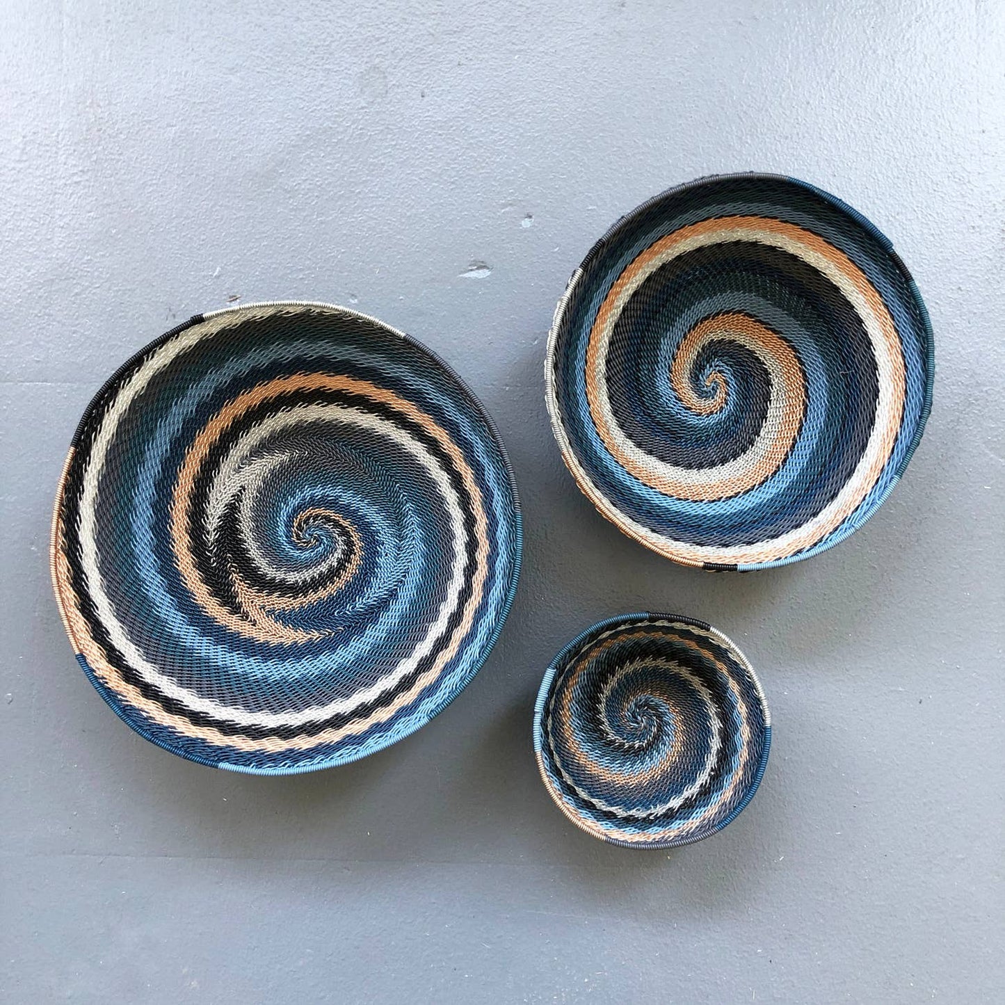 Amsha: Zulu Wire Bowls in City Lights