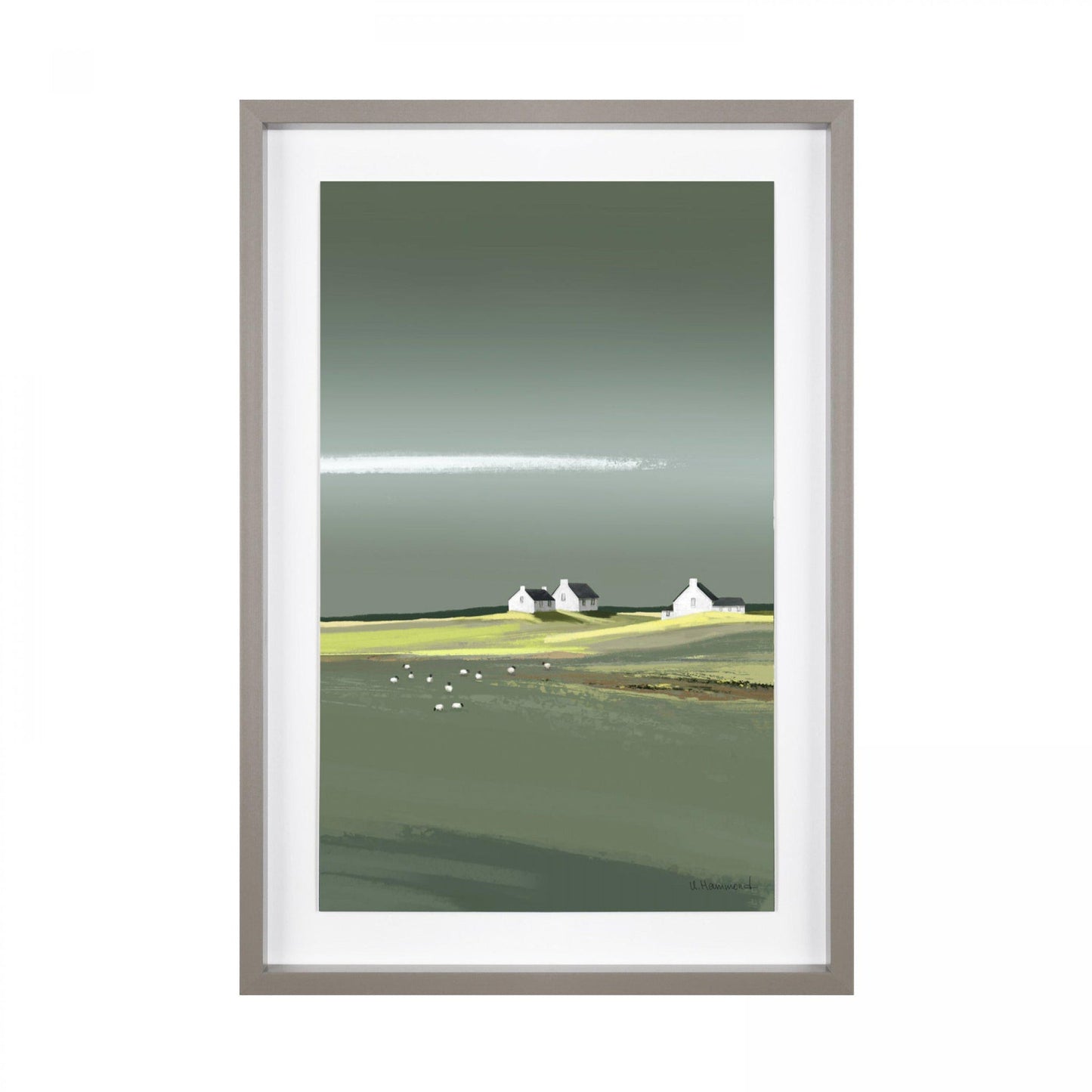 Aura Ulyana Hammond Framed Print & Mount 41 x 60cm