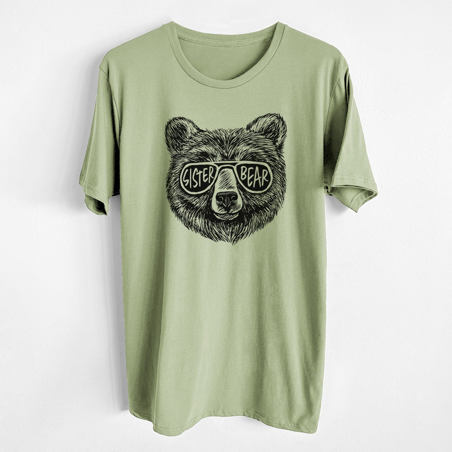 Sister Bear - Unisex Crewneck - Made in USA - 100% Organic Cotton