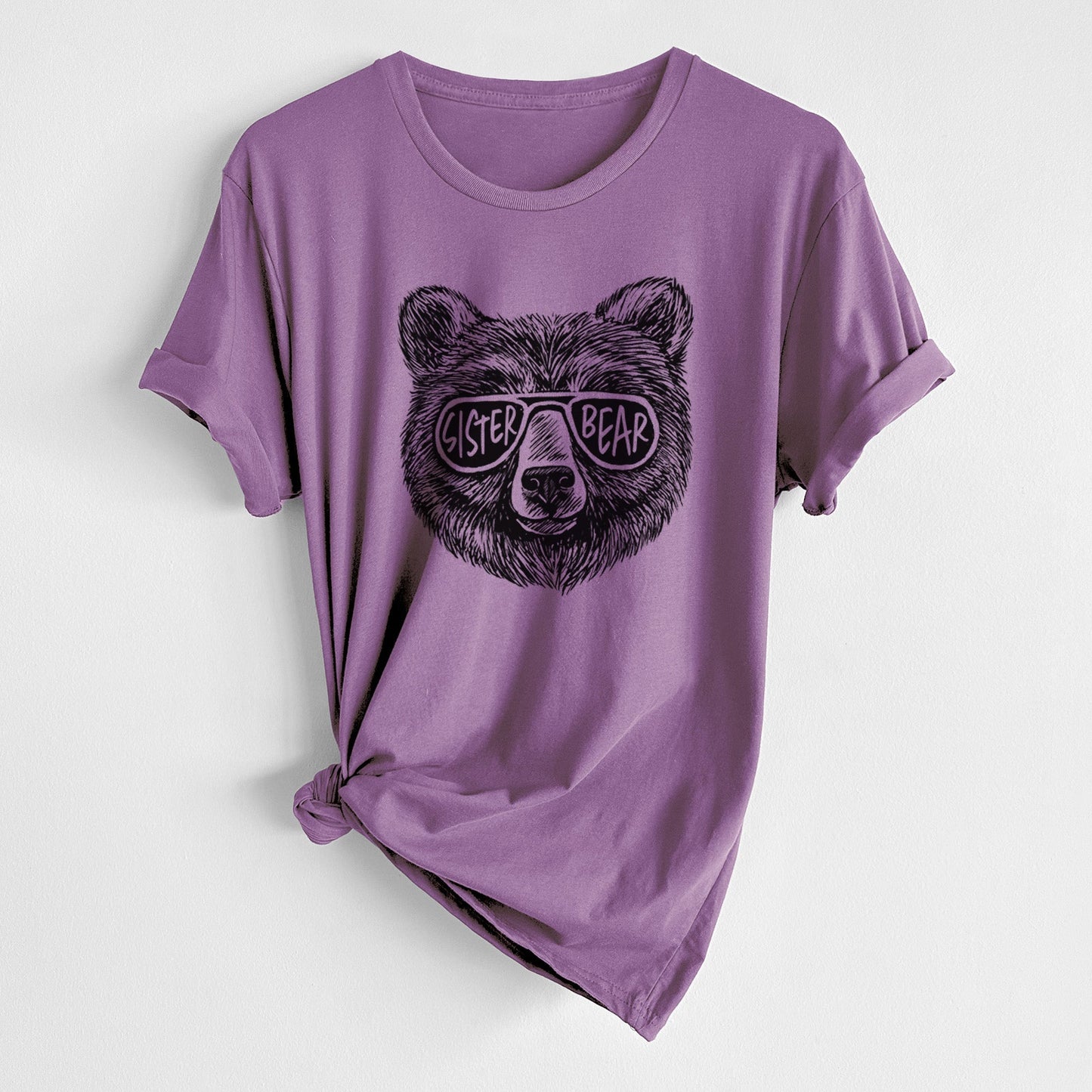 Sister Bear - Unisex Crewneck - Made in USA - 100% Organic Cotton