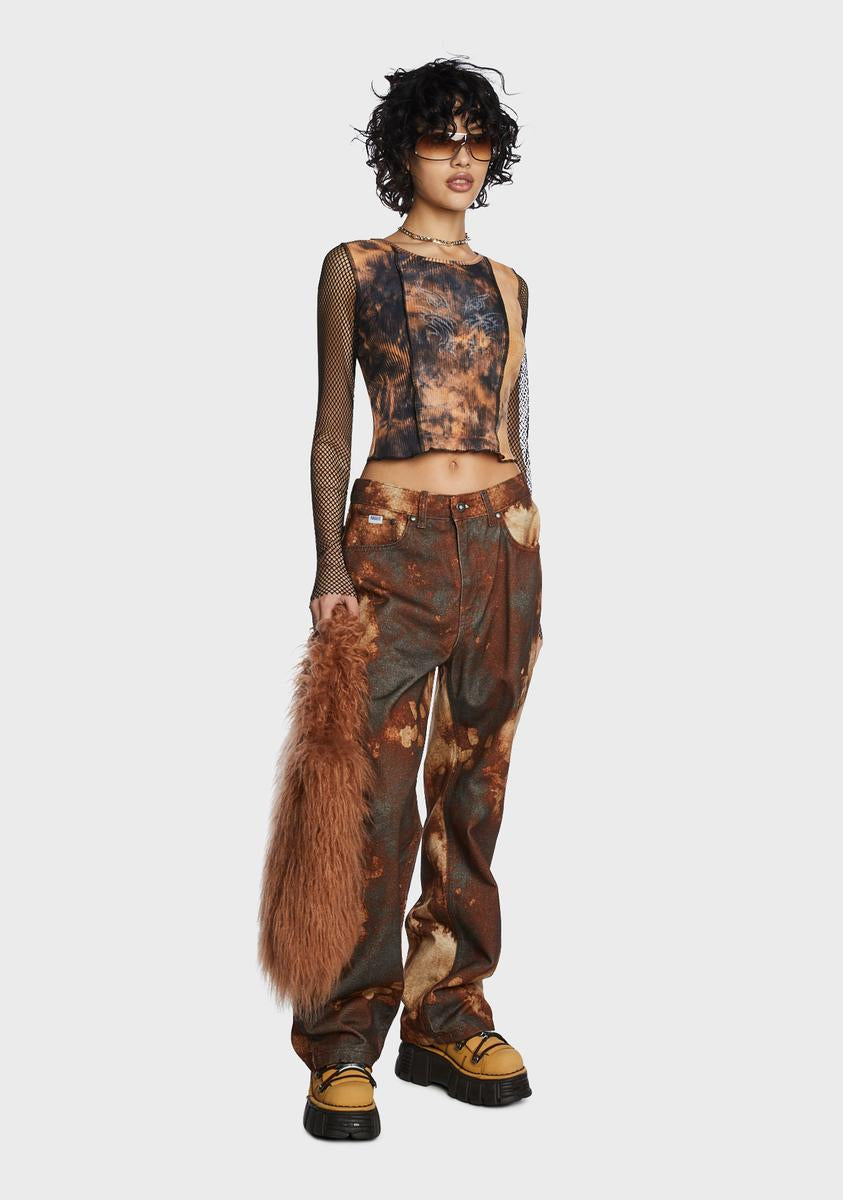Tie Dye Dad Jeans