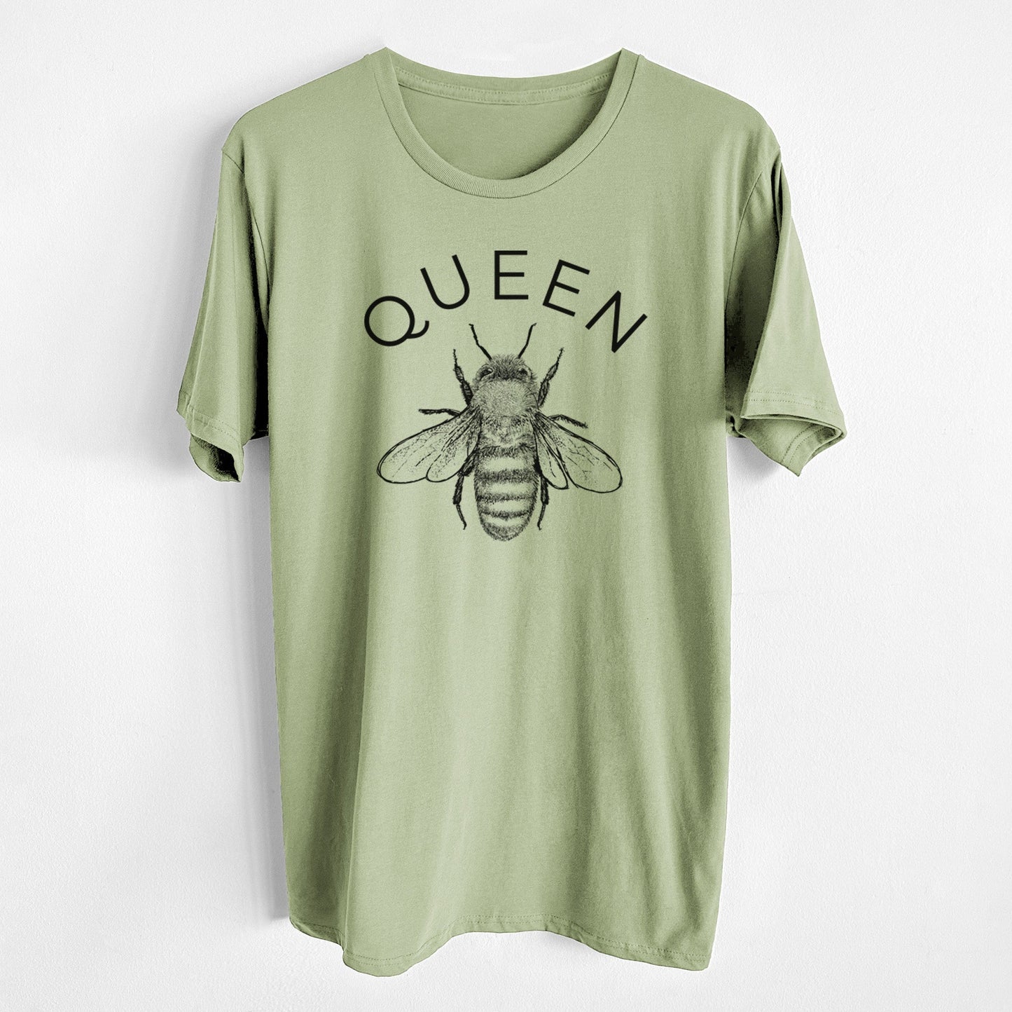 Queen Bee - Unisex Crewneck - Made in USA - 100% Organic Cotton