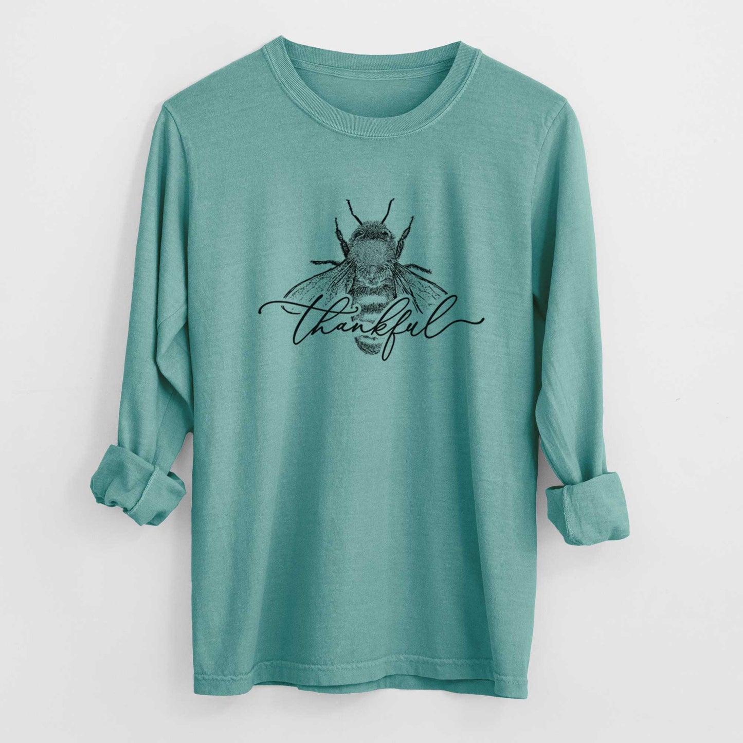 Bee Thankful - Heavyweight 100% Cotton Long Sleeve