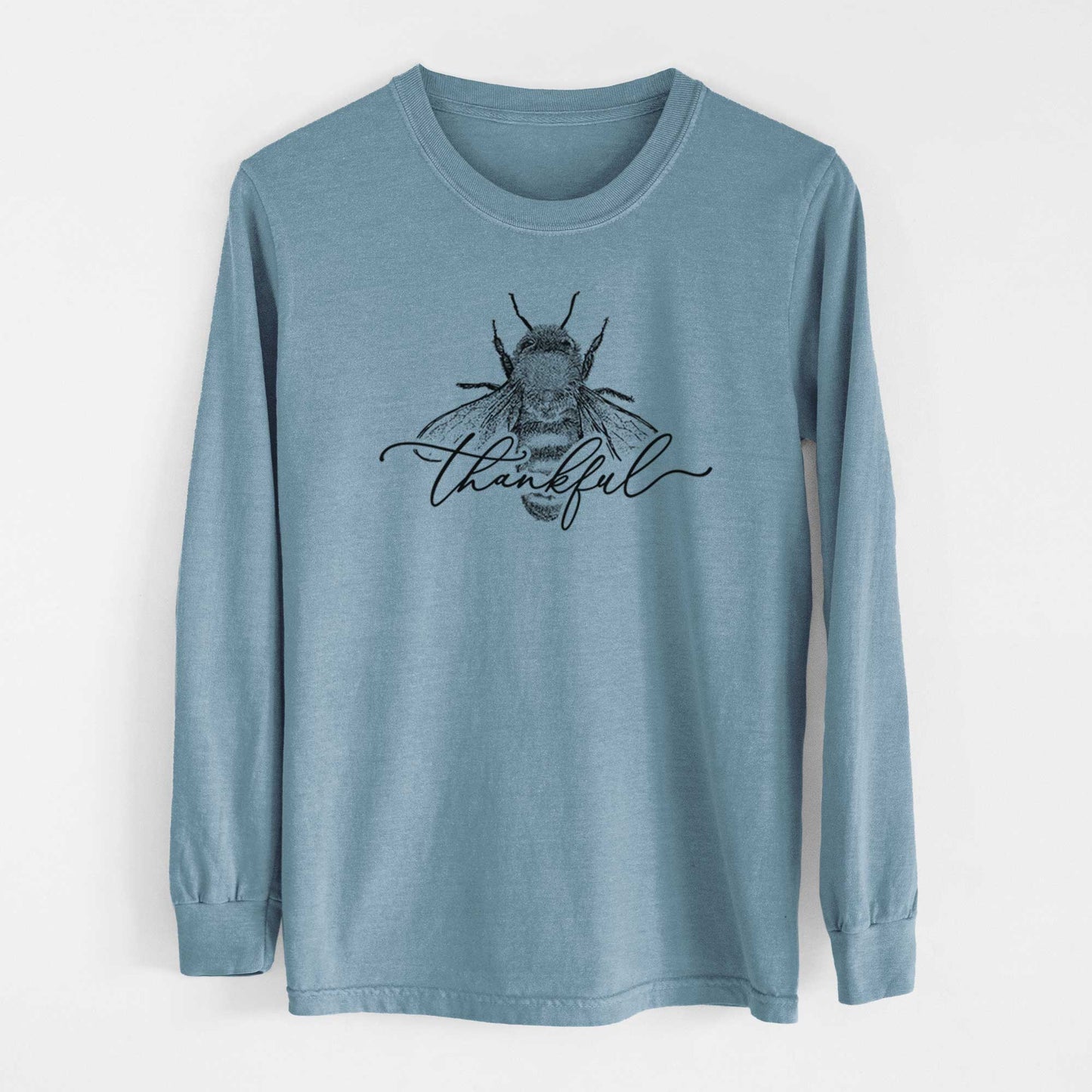 Bee Thankful - Heavyweight 100% Cotton Long Sleeve