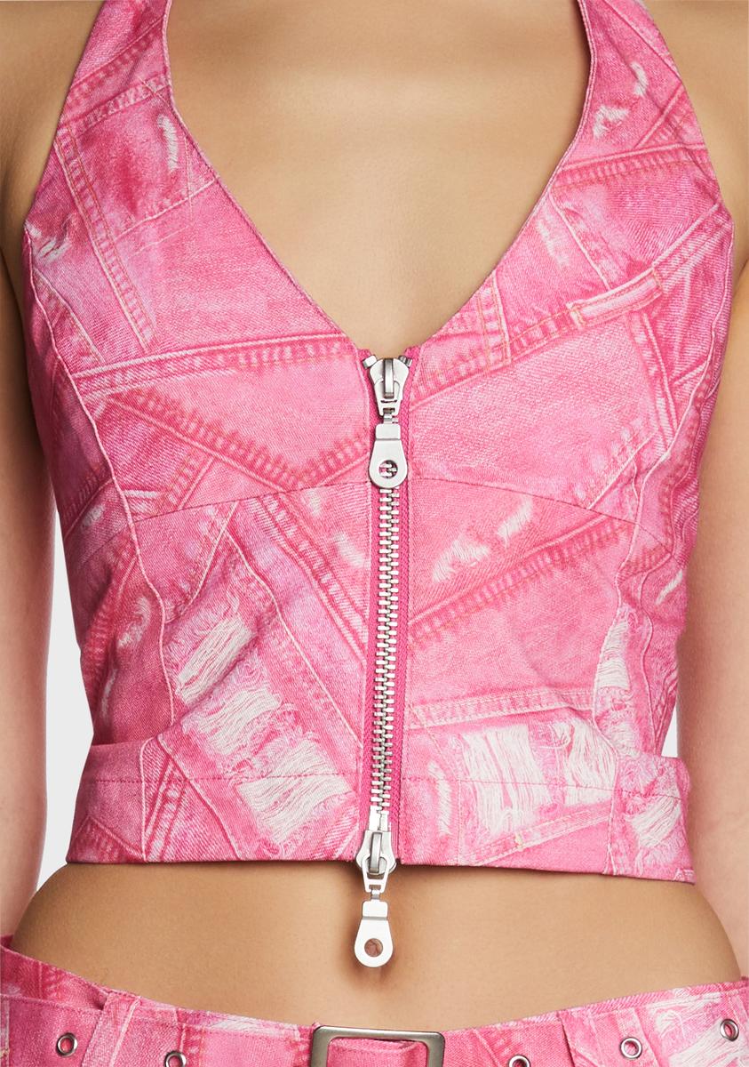 Candy Halter Top