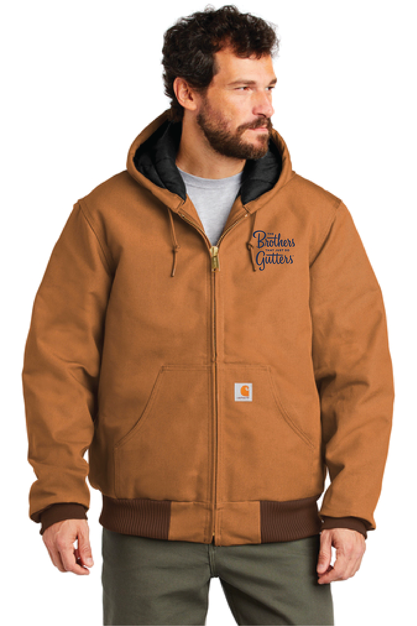Carhartt CTSJ140 Quilted-Flannel-Lined Jacket