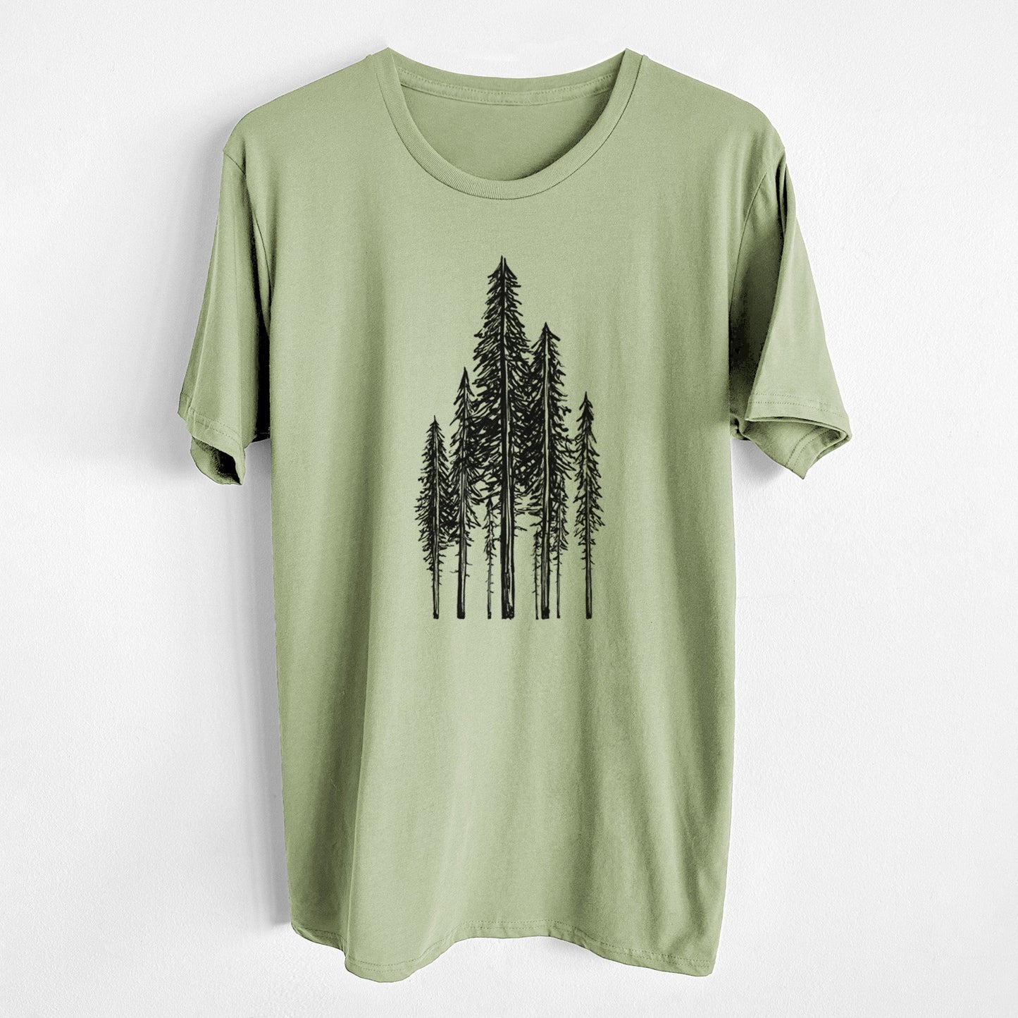 Coastal Redwoods - Unisex Crewneck - Made in USA - 100% Organic Cotton