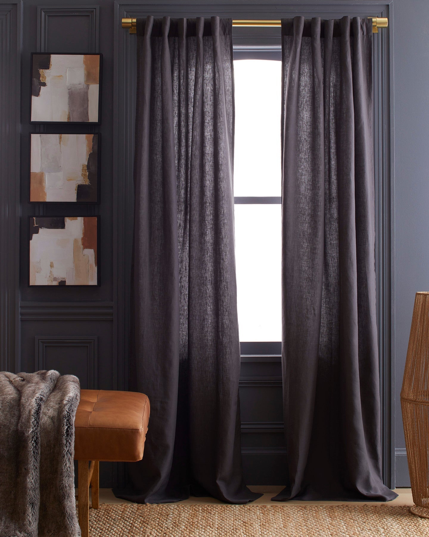 European Linen Curtain