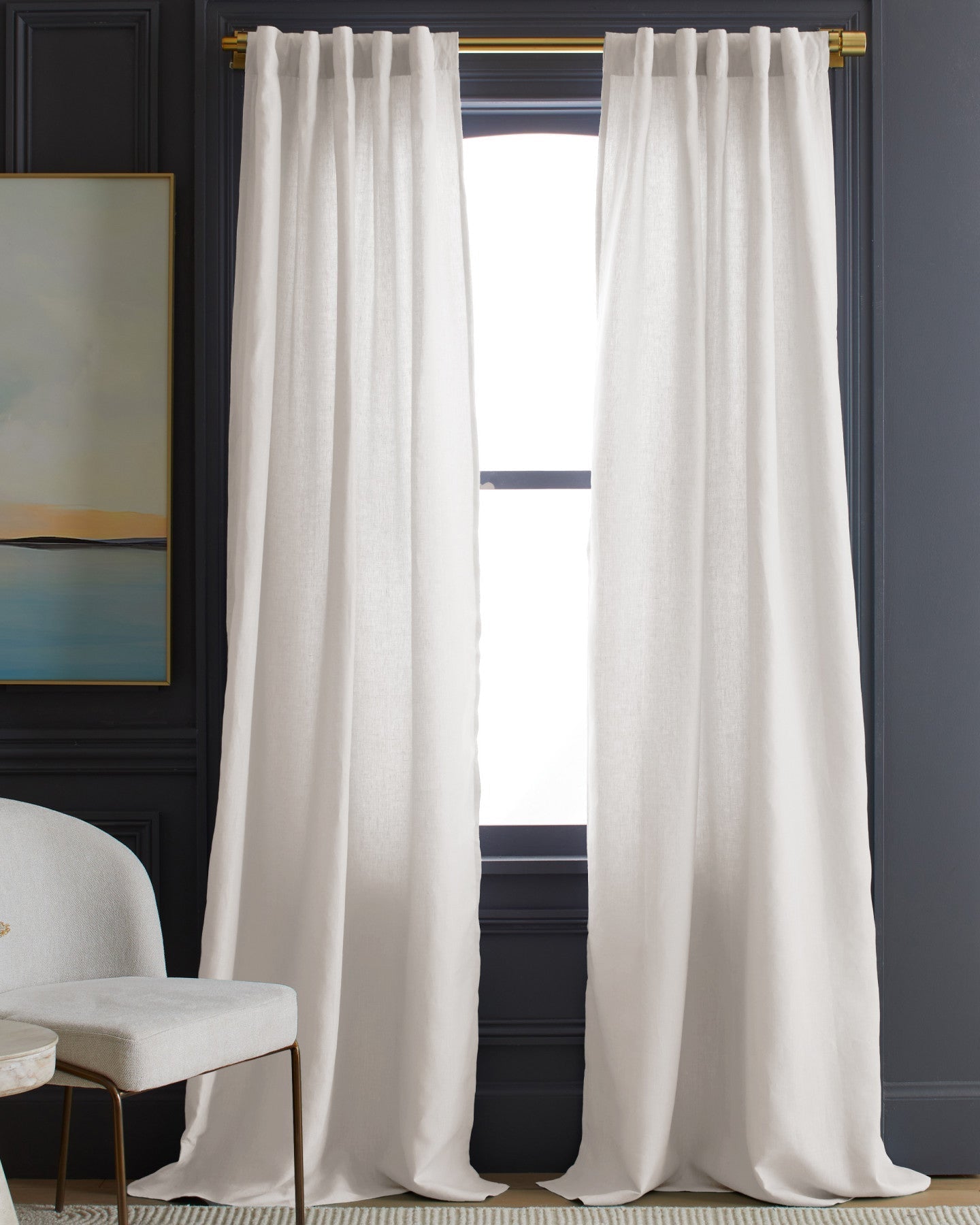 European Linen Curtain