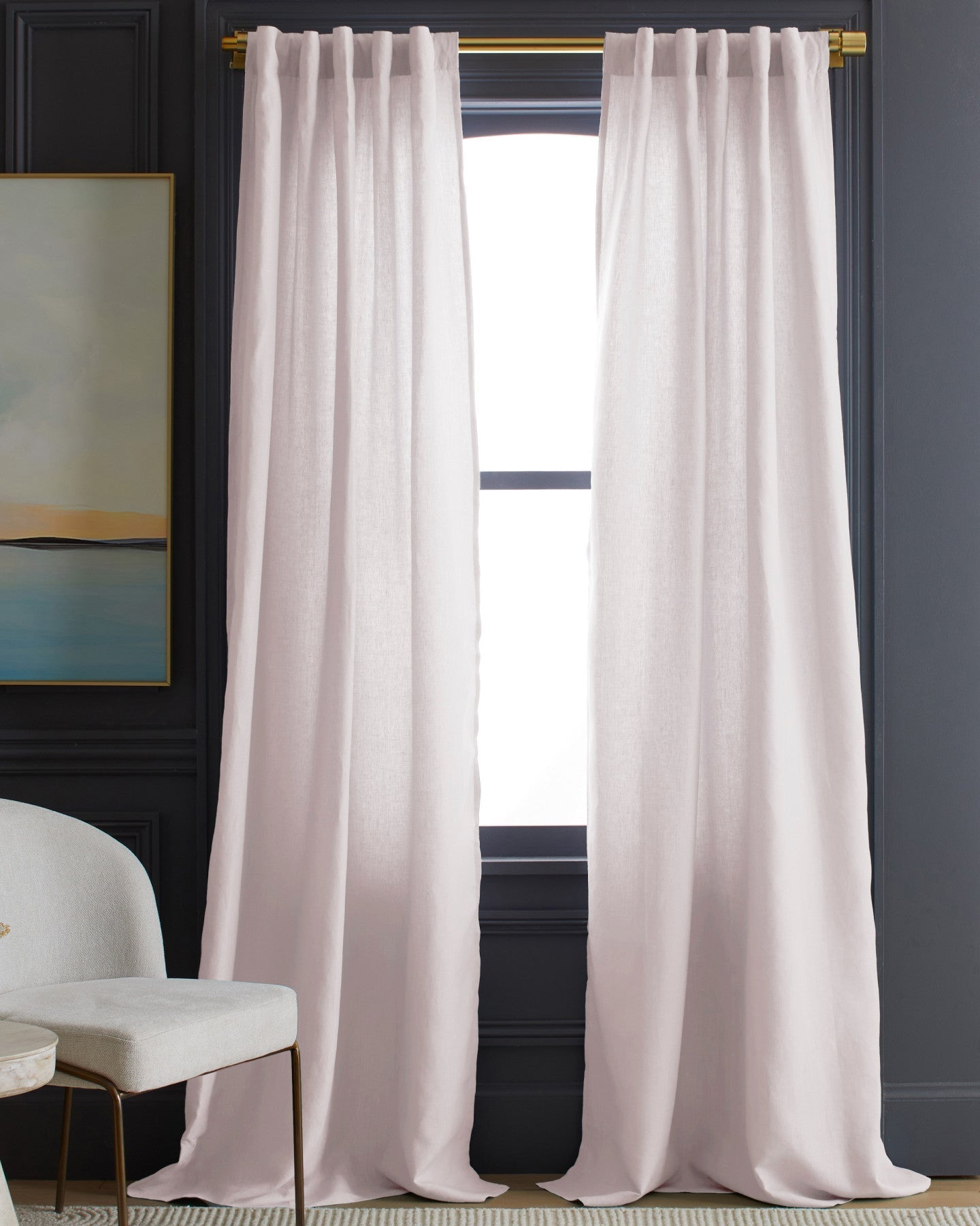 European Linen Curtain