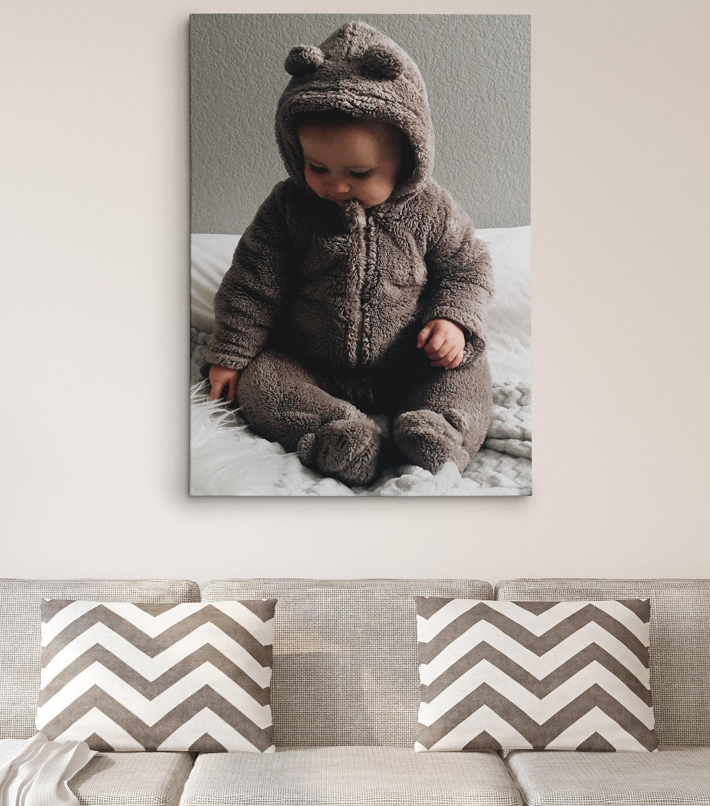 Custom Personalized Stretched Canvas.