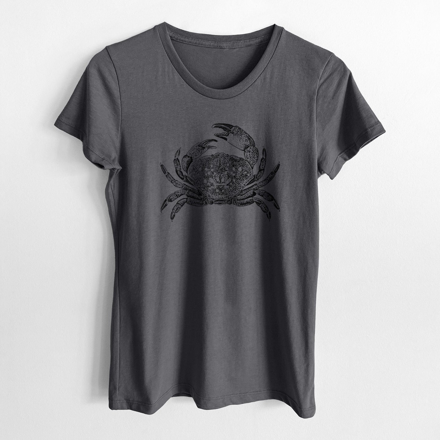 Dungeness Crab - Women's Crewneck - Made in USA - 100% Organic Cotton