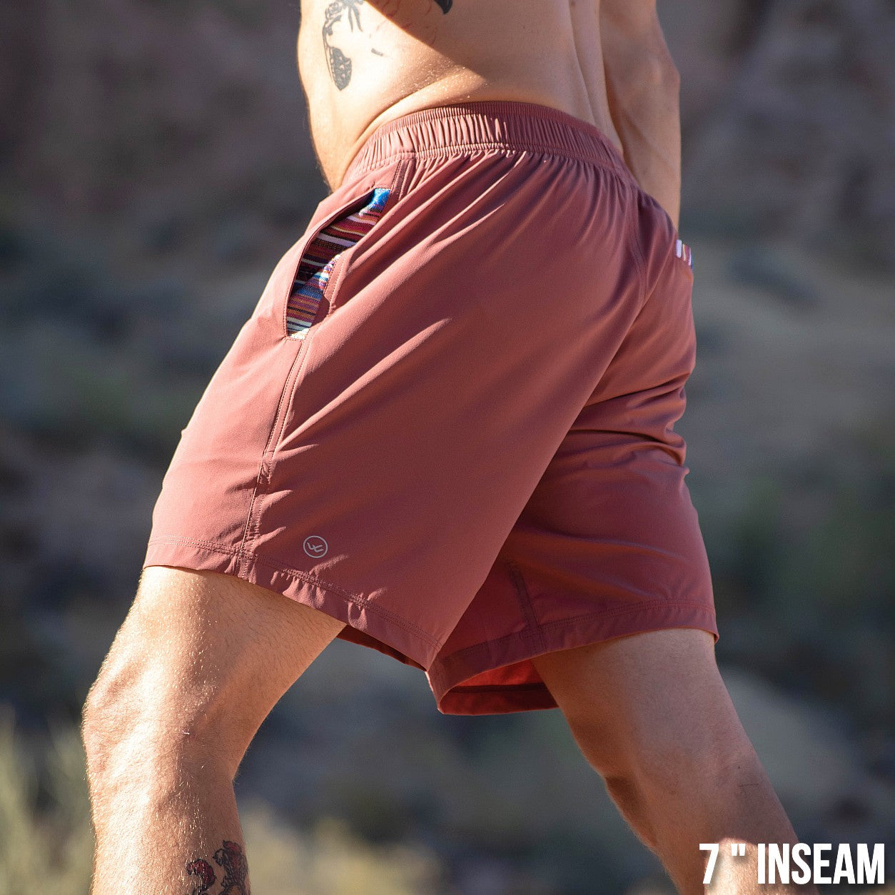 Flow Short (Athletic) - Sedona 5.5" & 7" - Linerless