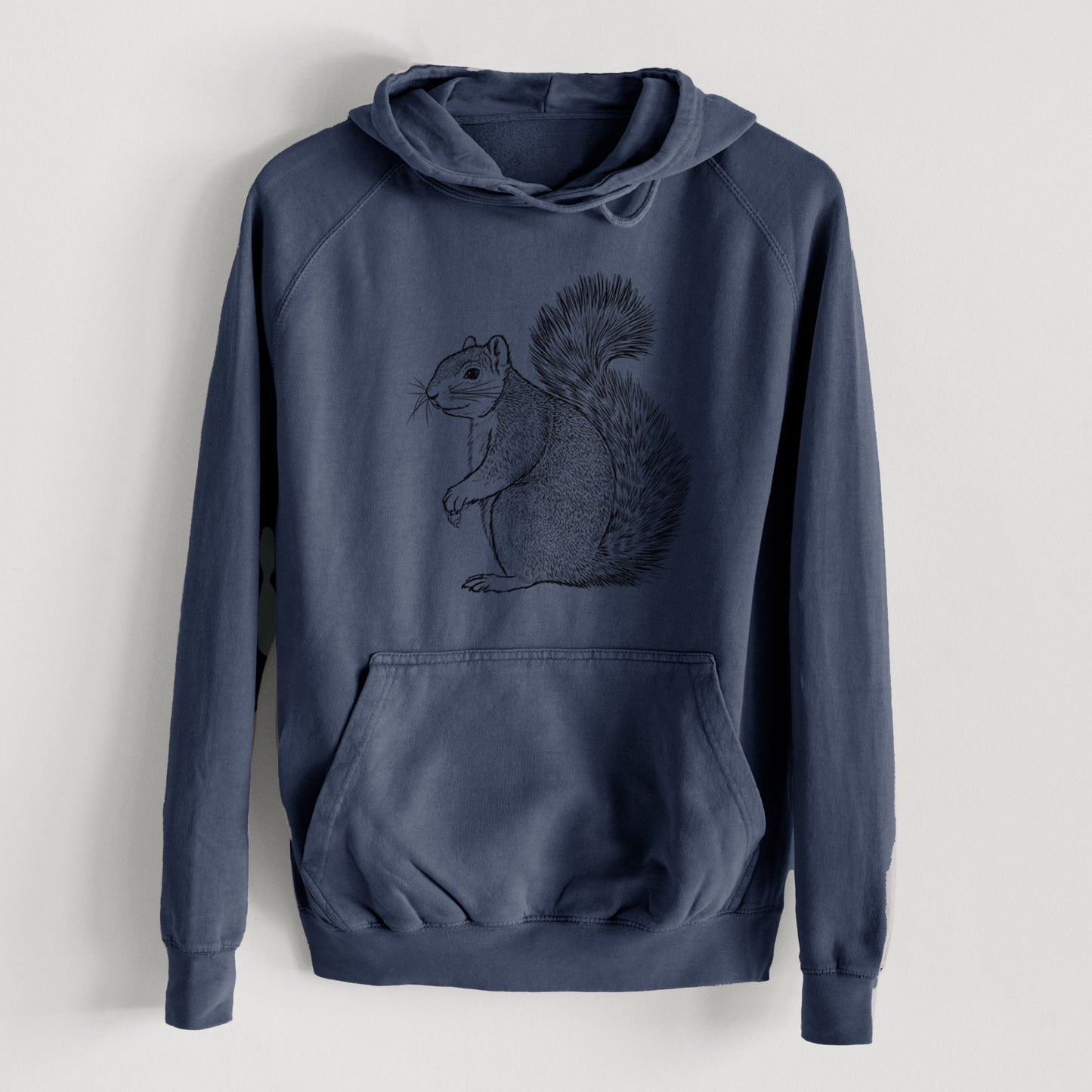 Eastern Fox Squirrel - Sciurus niger - Mid-Weight Unisex Vintage 100% Cotton Hoodie