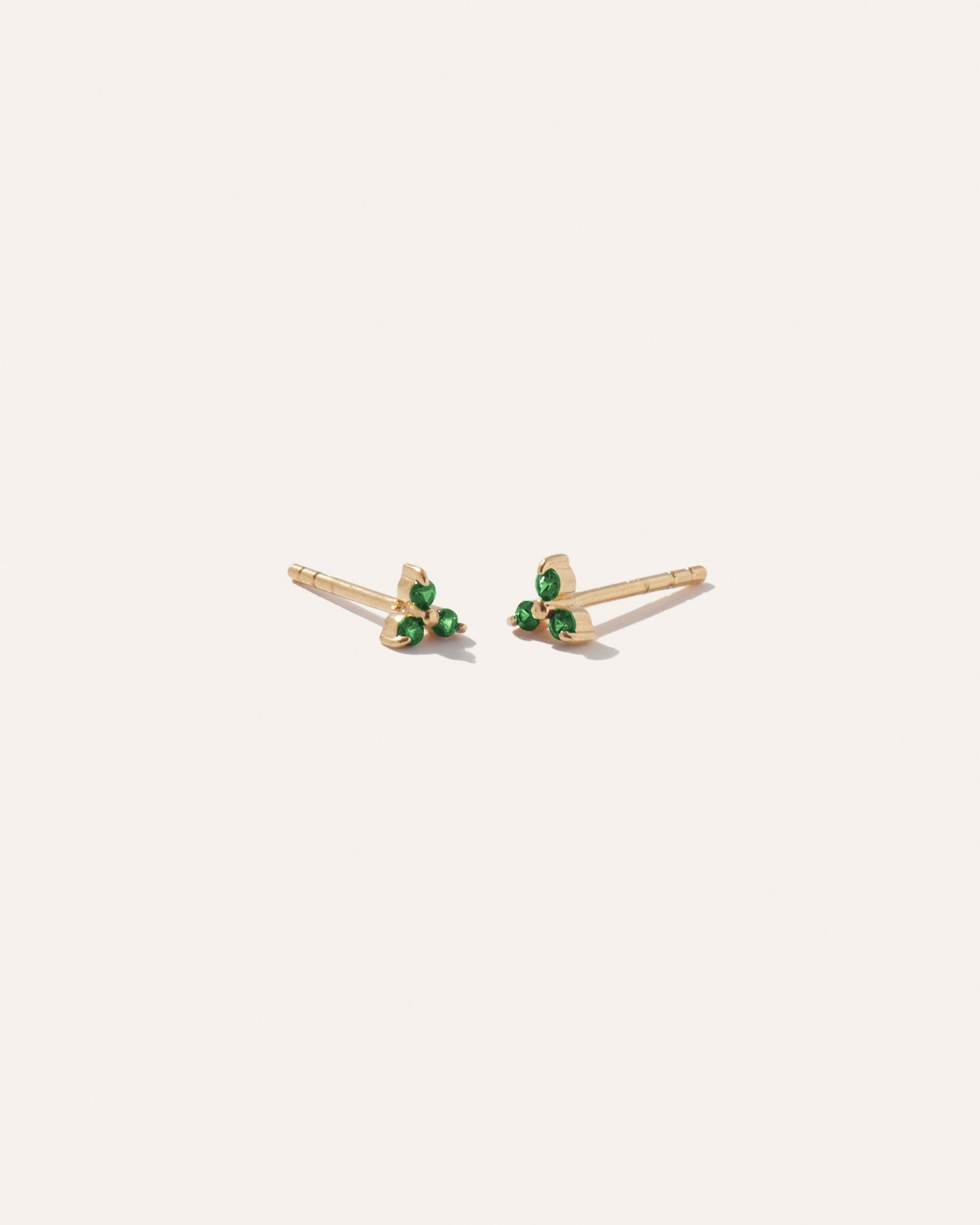 Gemstone Triad Studs