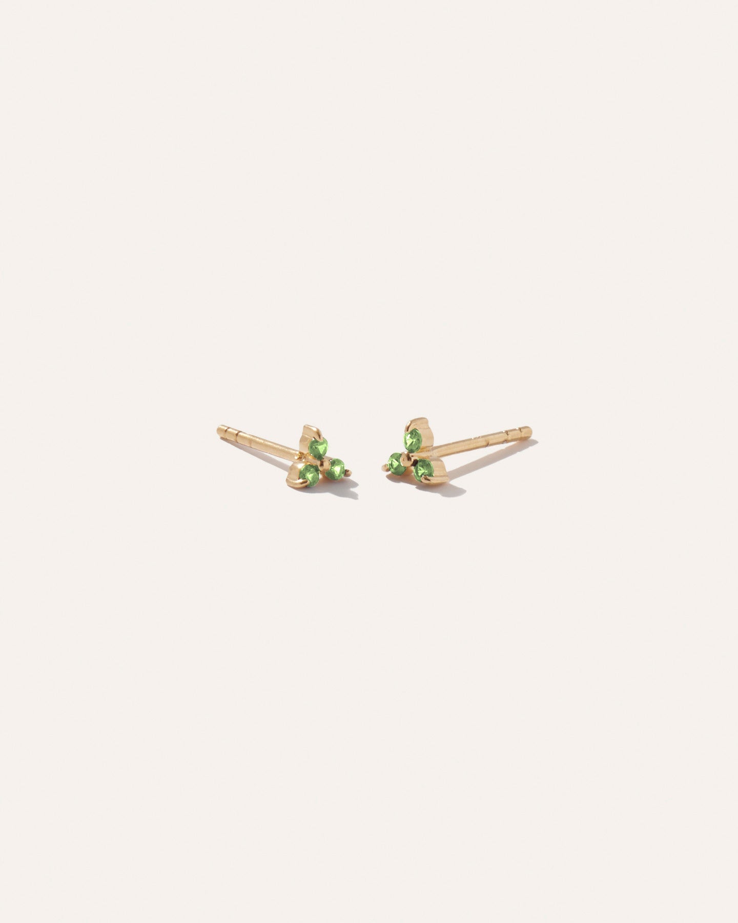 Gemstone Triad Studs