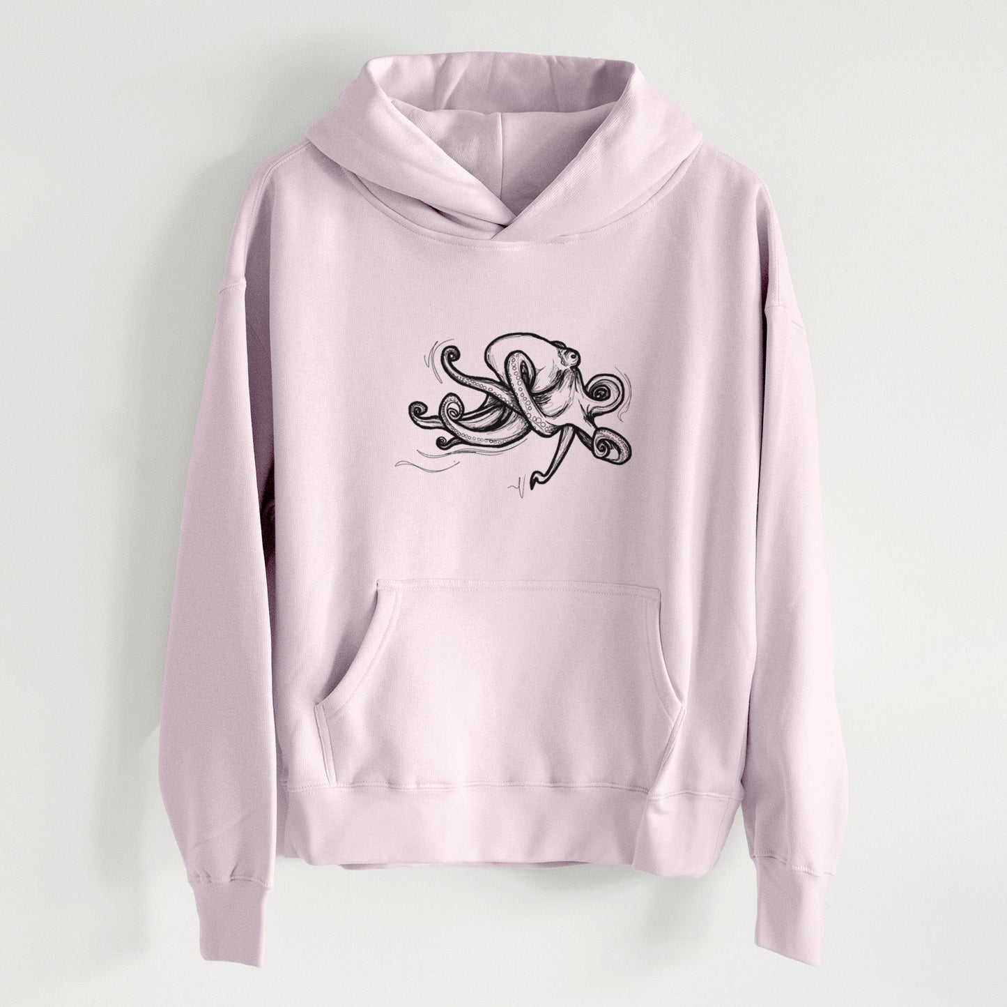 Giant Pacific Octopus - Women's Heavyweight Relaxed Hoodie