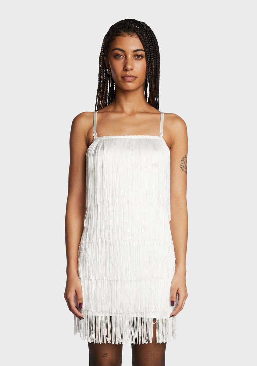 Pure Strut On You Fringe Dress