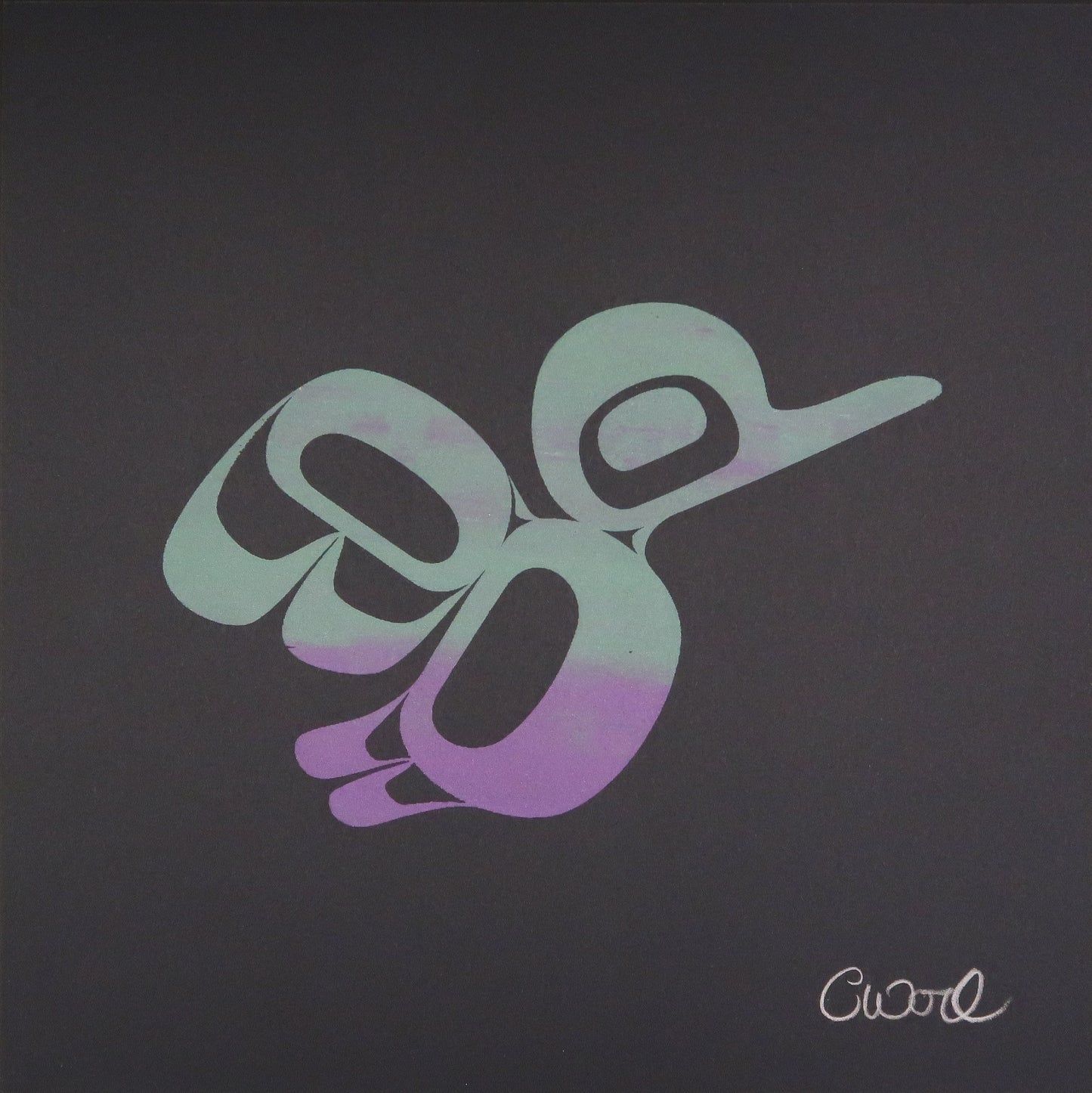 Baby Formline Prints - Black Paper