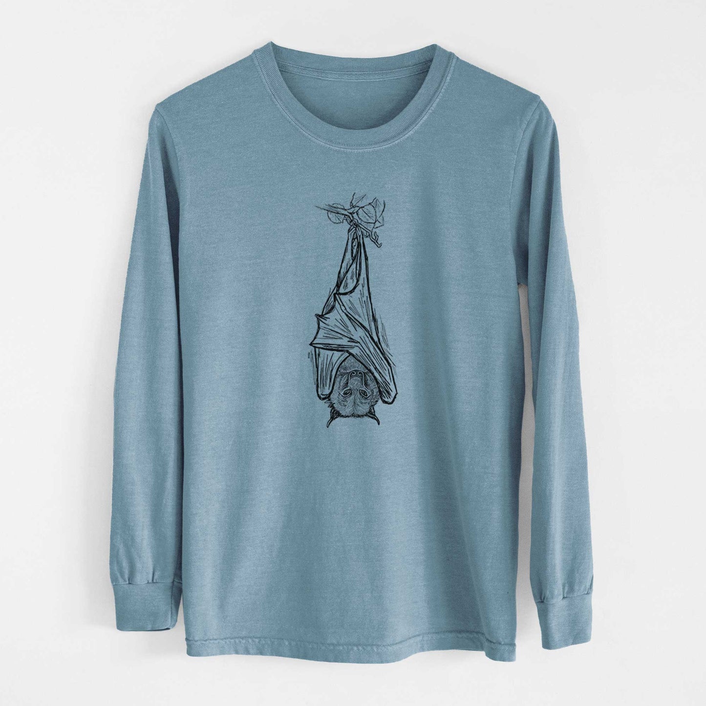 Pteropus vampyrus - Large Flying Fox - Heavyweight 100% Cotton Long Sleeve