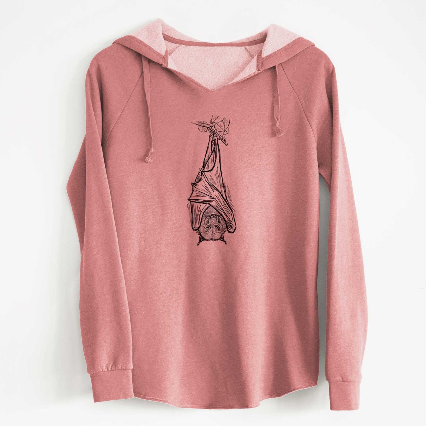 Pteropus vampyrus - Large Flying Fox - Cali Wave Hooded Sweatshirt