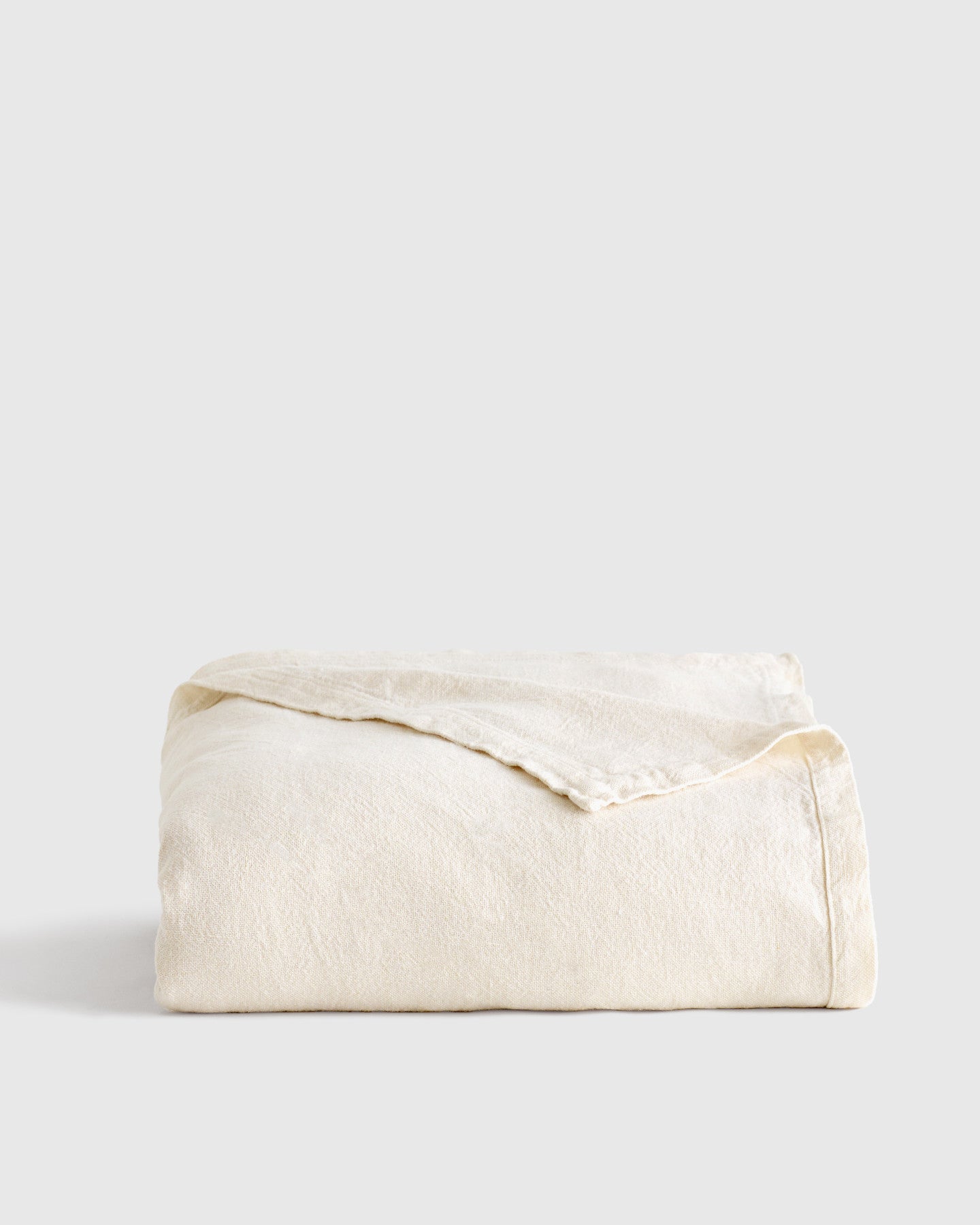 Vintage Wash European Linen Bed Cover
