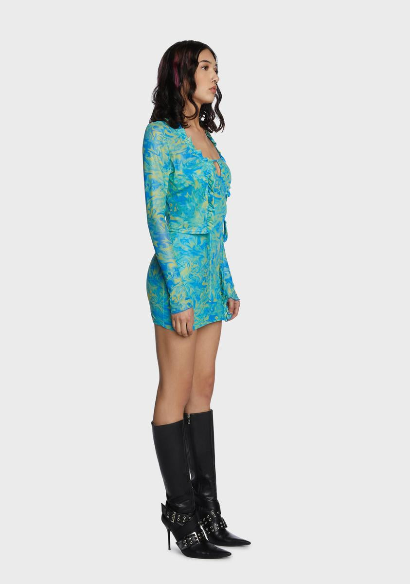 Shady Press Dress Set