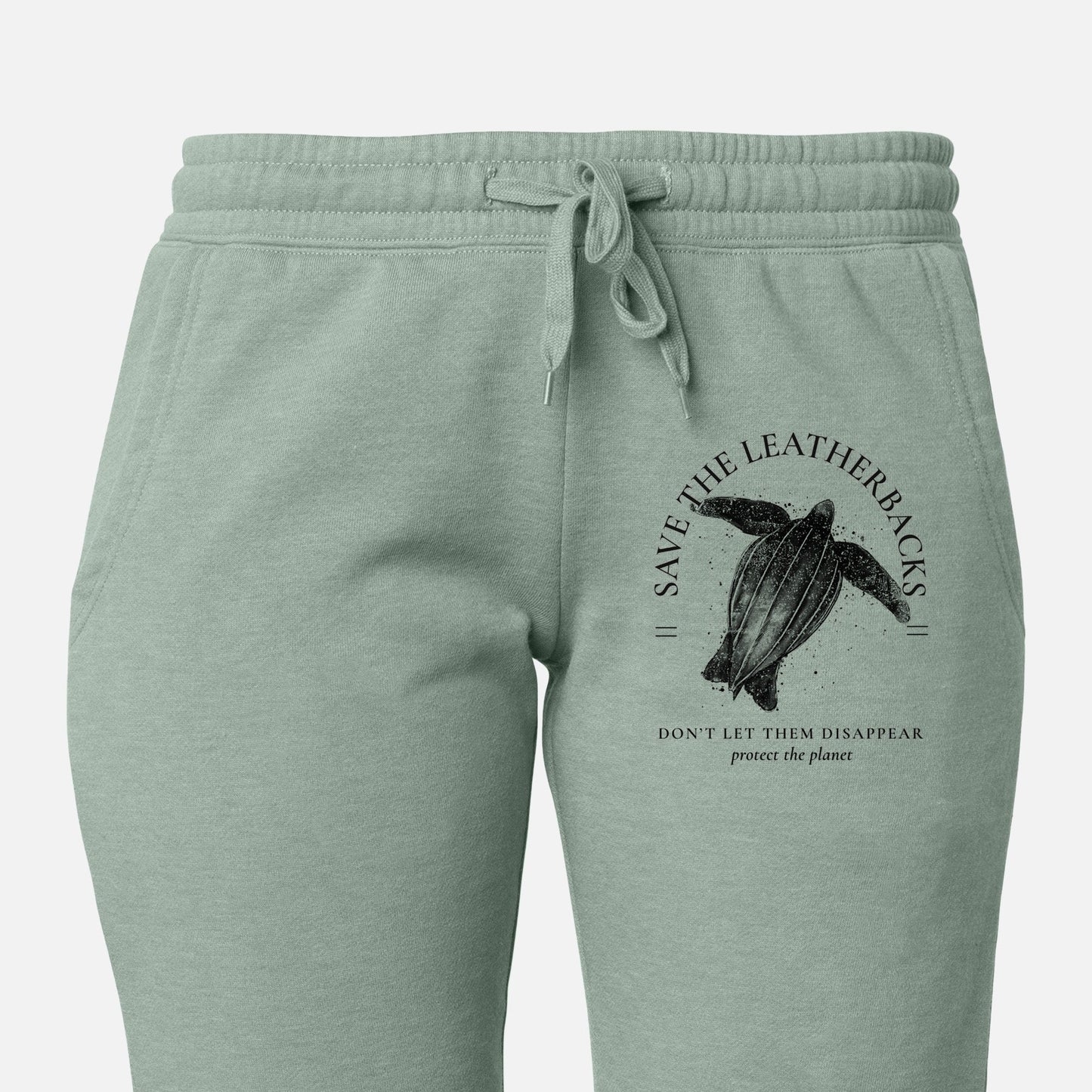 Save the Leatherbacks - Don't Let Them Disappear - Women's Cali Wave Jogger Sweatpants