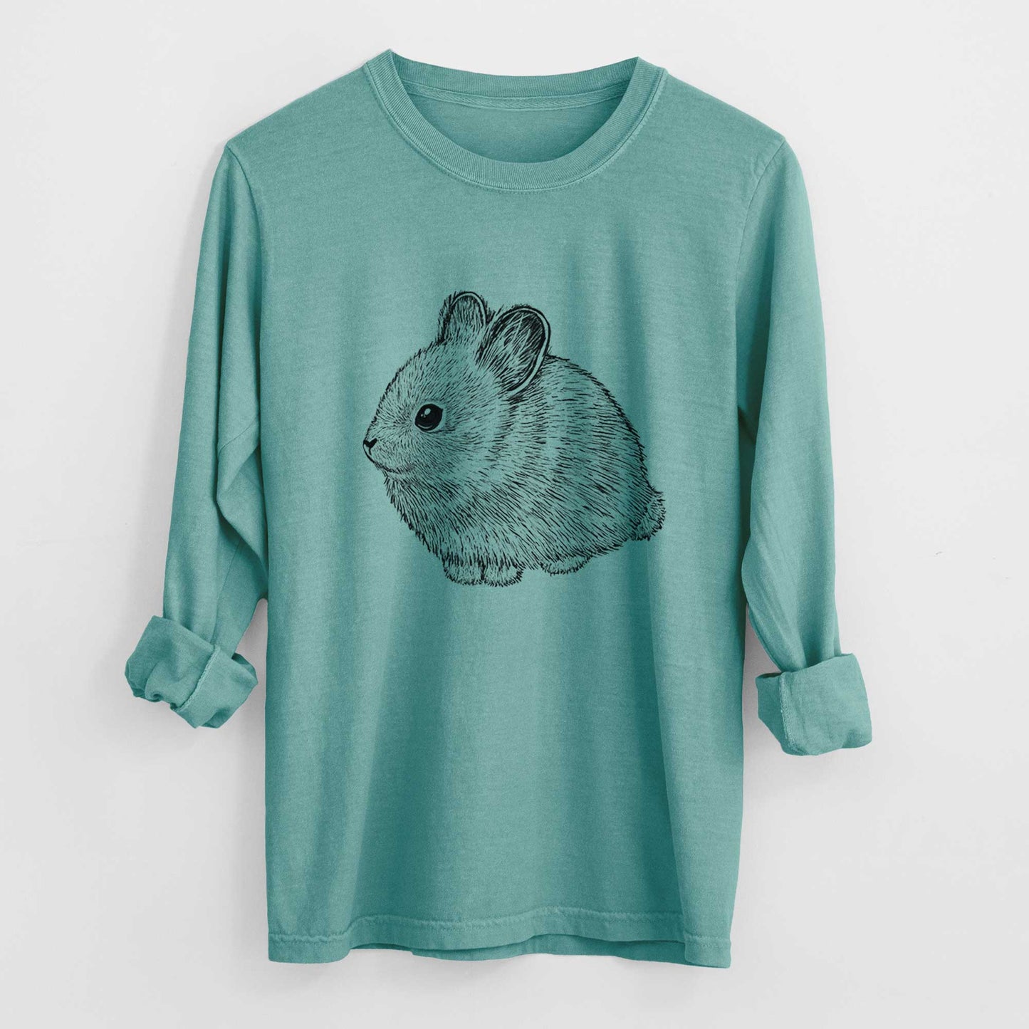Columbia Basin Pygmy Rabbit - Heavyweight 100% Cotton Long Sleeve