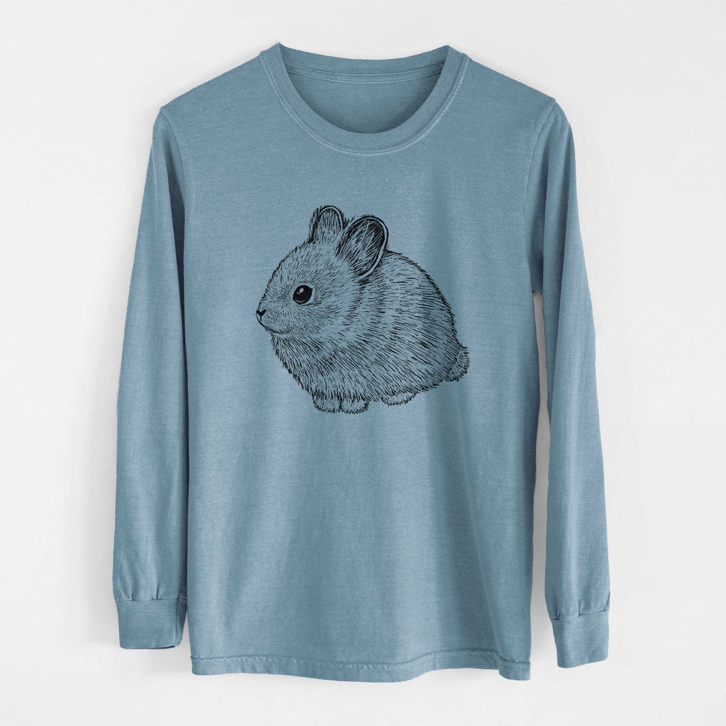 Columbia Basin Pygmy Rabbit - Heavyweight 100% Cotton Long Sleeve