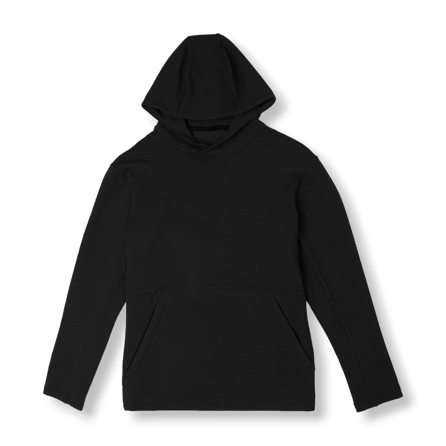 Roam Hoodie Black with kangaroo pocket