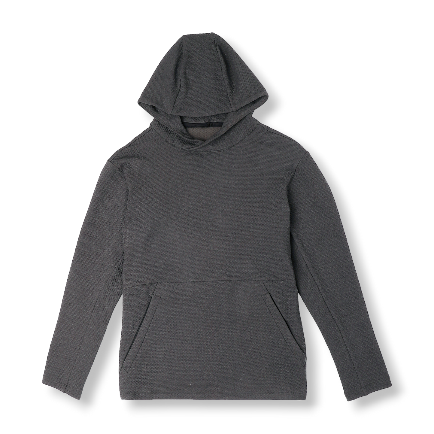 Roam Hoodie Coal with kangaroo pocket