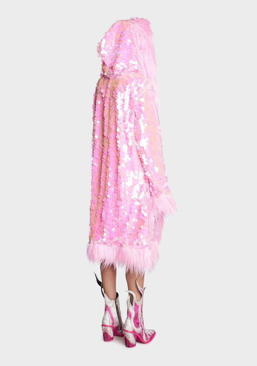 Ride The Dreamwave Sequin Coat