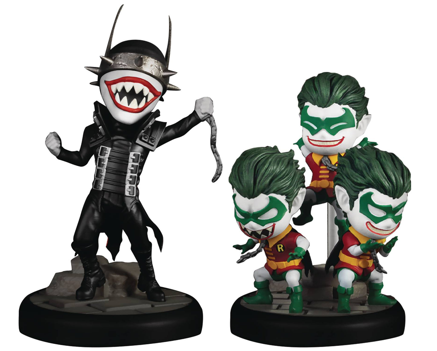 Beast Kingdom Mini Egg Attack - Dark Knights Metal: Batman Who Laughs & Robins PX Exclusive (MEA-030SP) LOW STOCK
