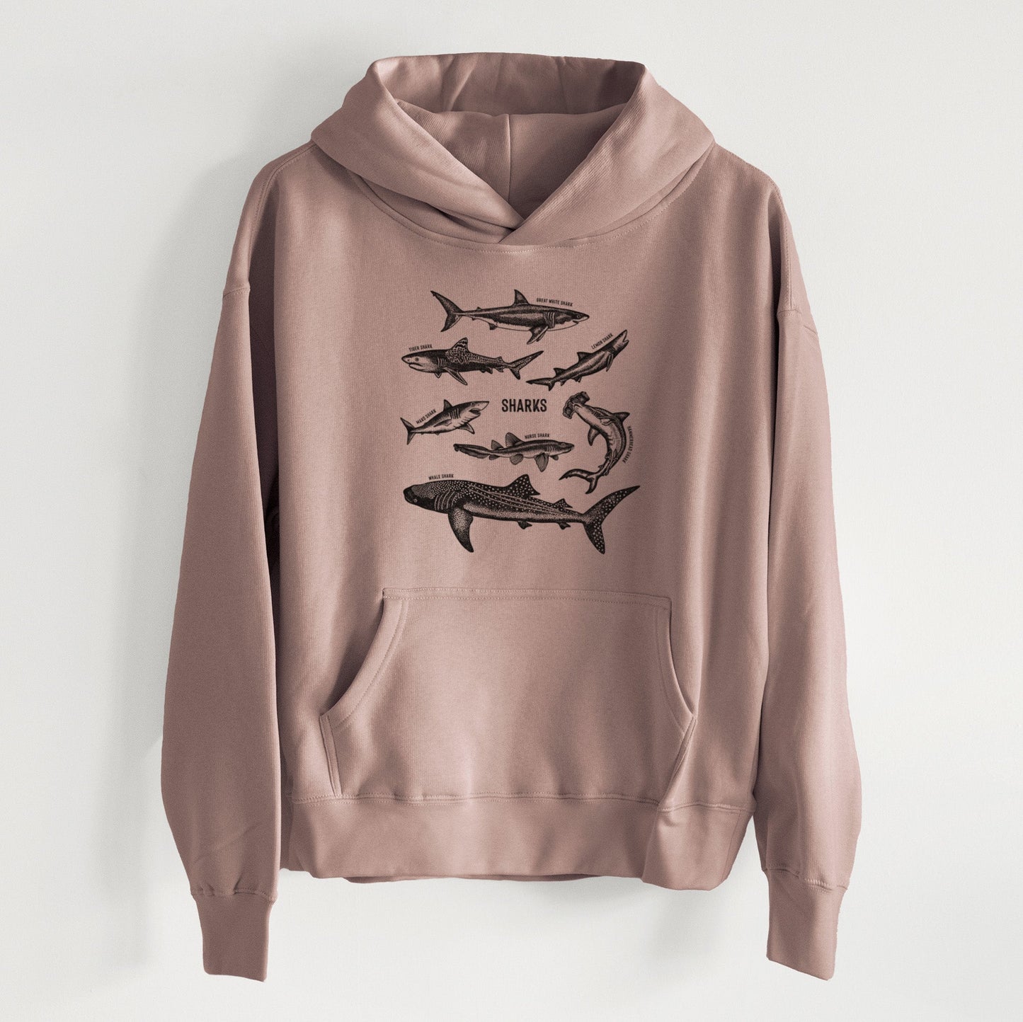 Shark Chart - Women's Heavyweight Relaxed Hoodie