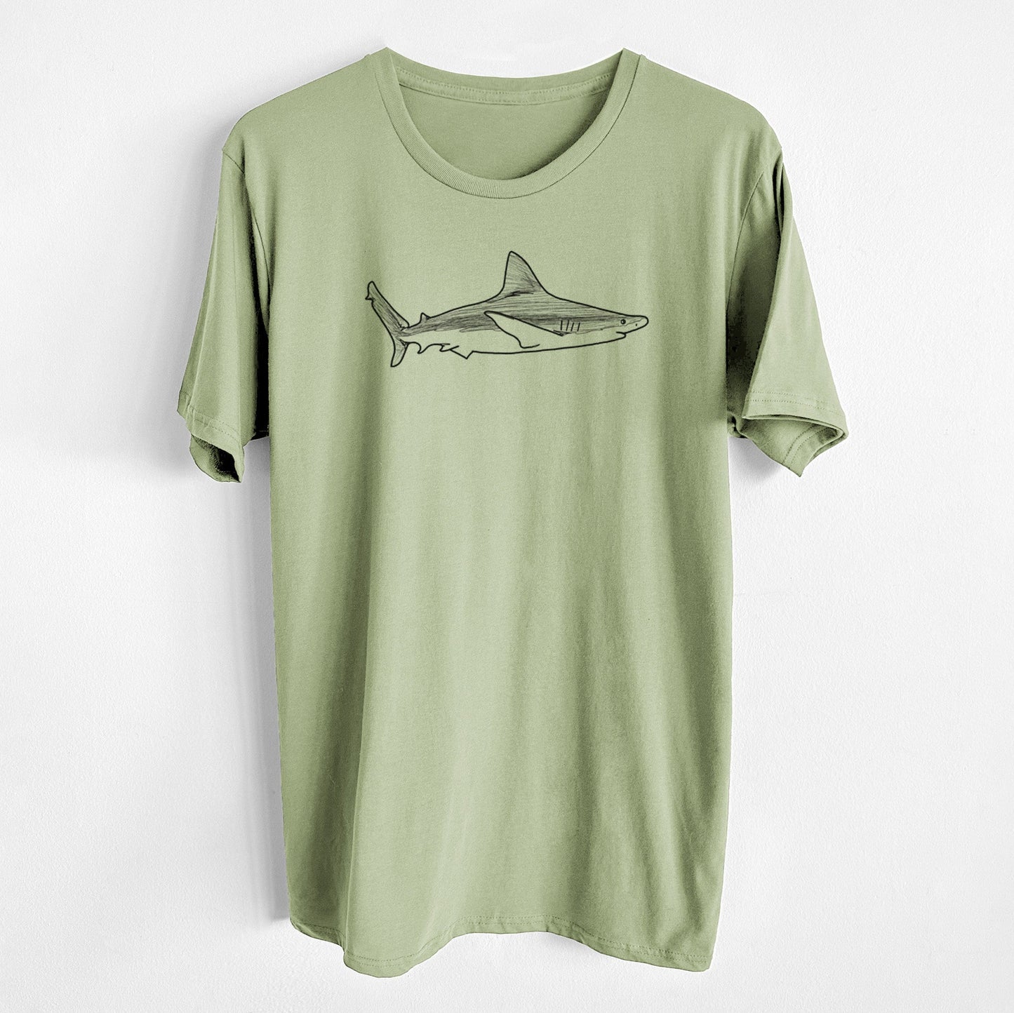 Silvertip Shark Side - Unisex Crewneck - Made in USA - 100% Organic Cotton