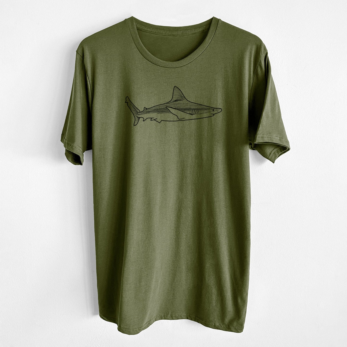 Silvertip Shark Side - Unisex Crewneck - Made in USA - 100% Organic Cotton