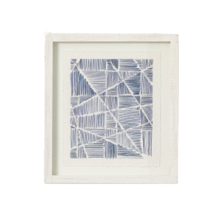 Blue & White Wall Art