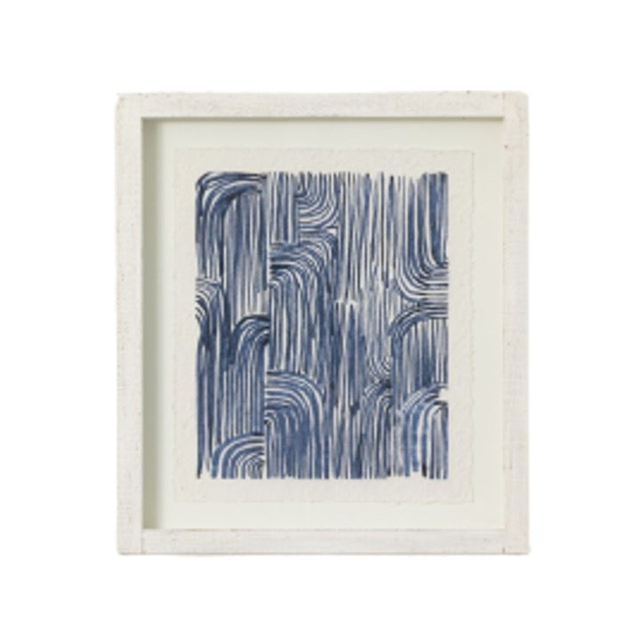 Blue & White Wall Art