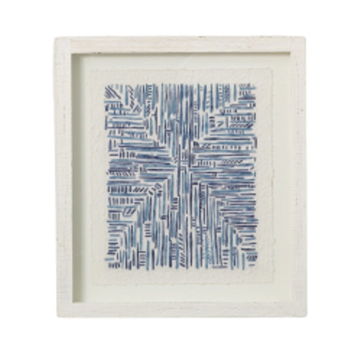 Blue & White Wall Art