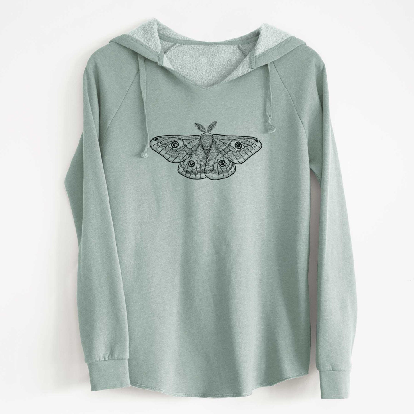 Saturnia pavonia - Small Emperor Moth - Cali Wave Hooded Sweatshirt
