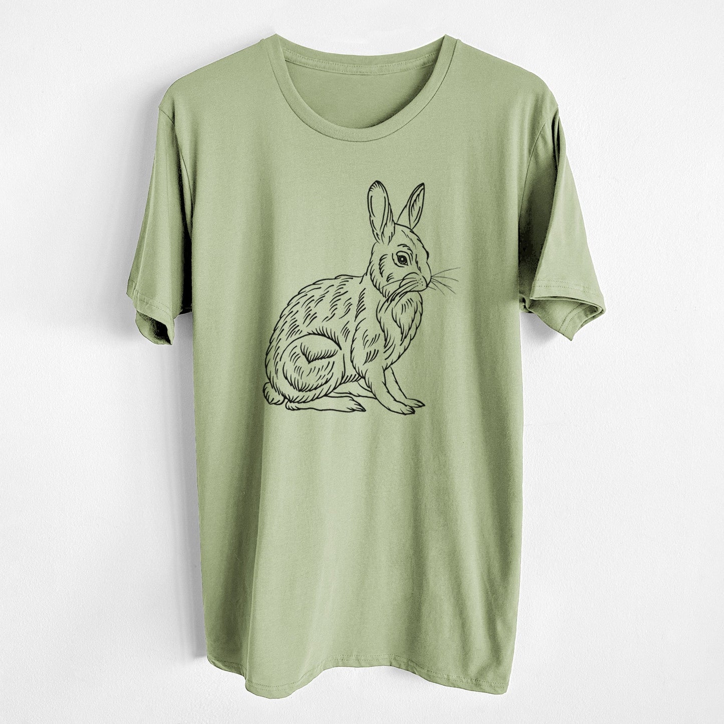 Snoeshoe Hare - Unisex Crewneck - Made in USA - 100% Organic Cotton