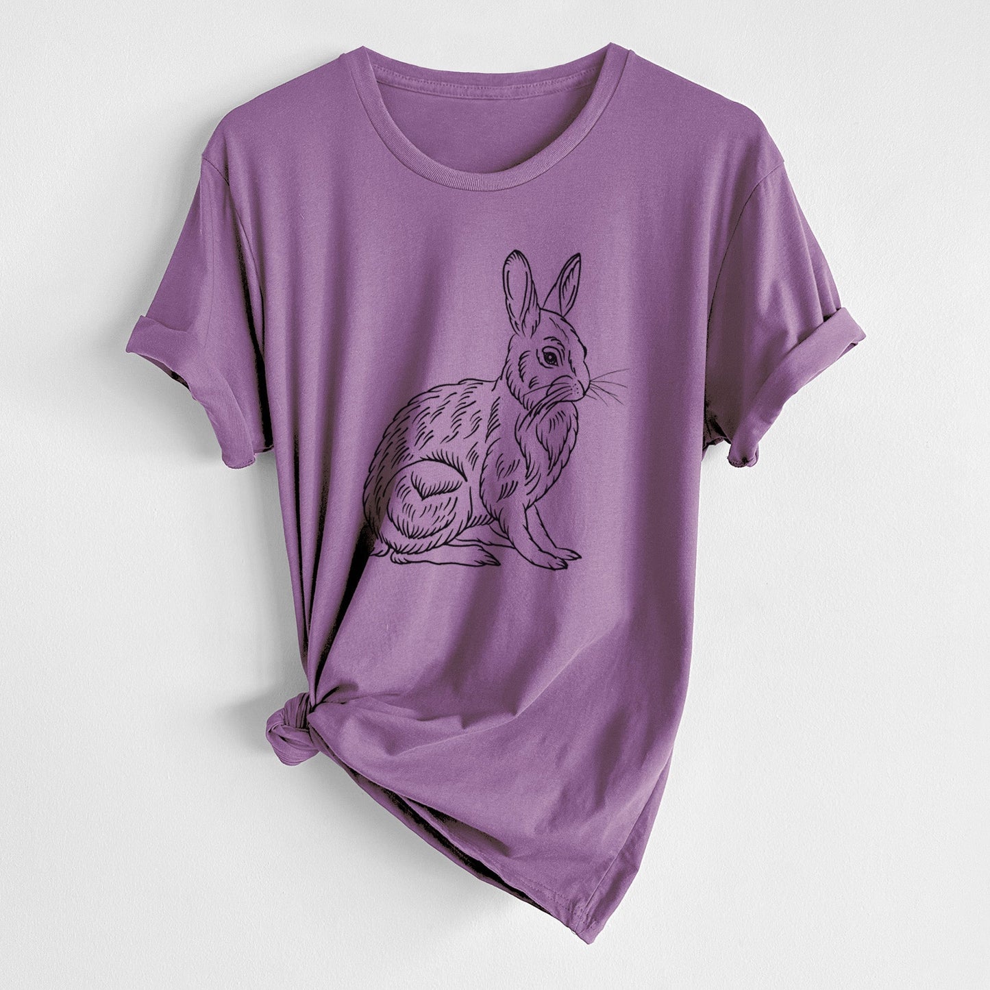 Snoeshoe Hare - Unisex Crewneck - Made in USA - 100% Organic Cotton