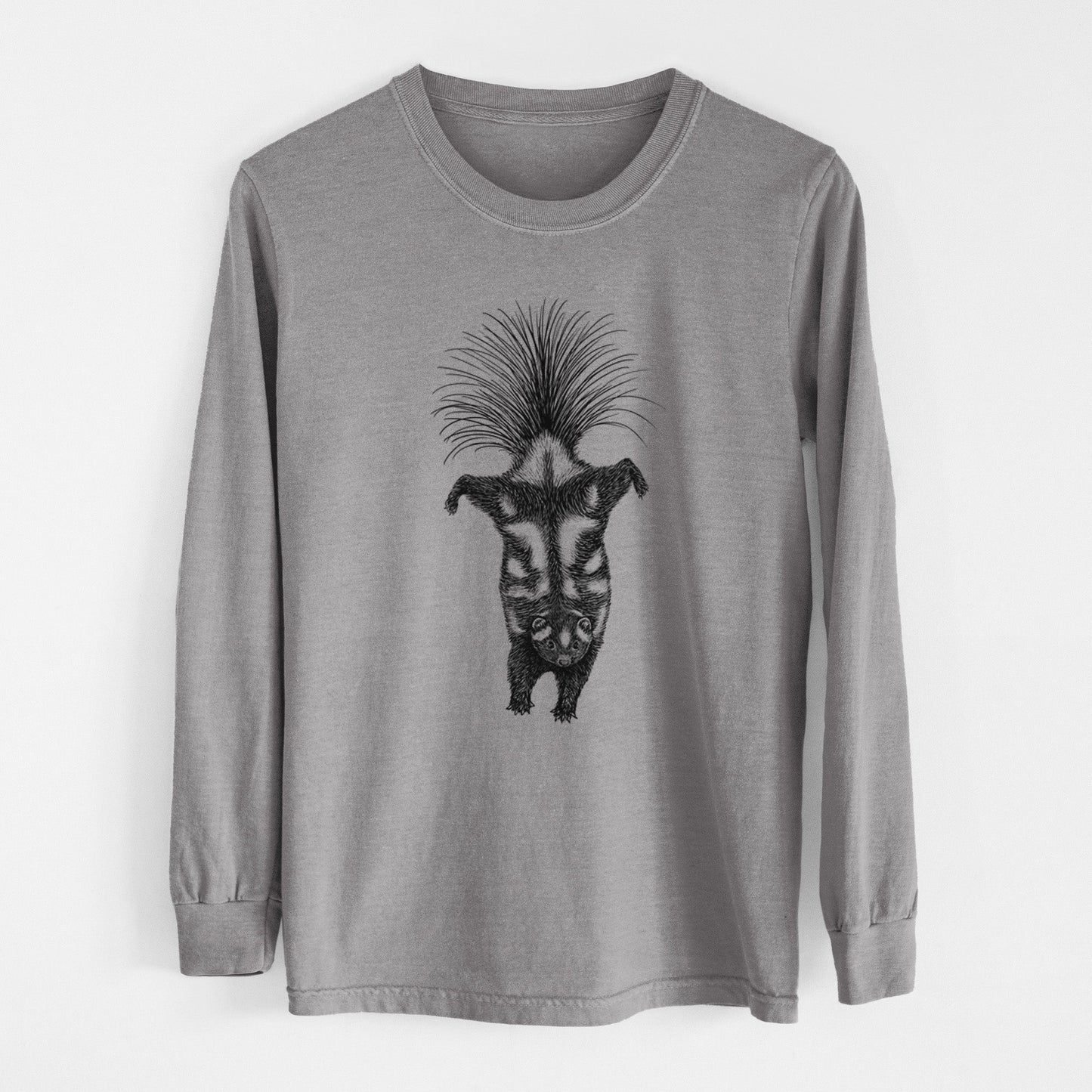 Eastern Spotted Skunk - Spilogale putorius - Heavyweight 100% Cotton Long Sleeve